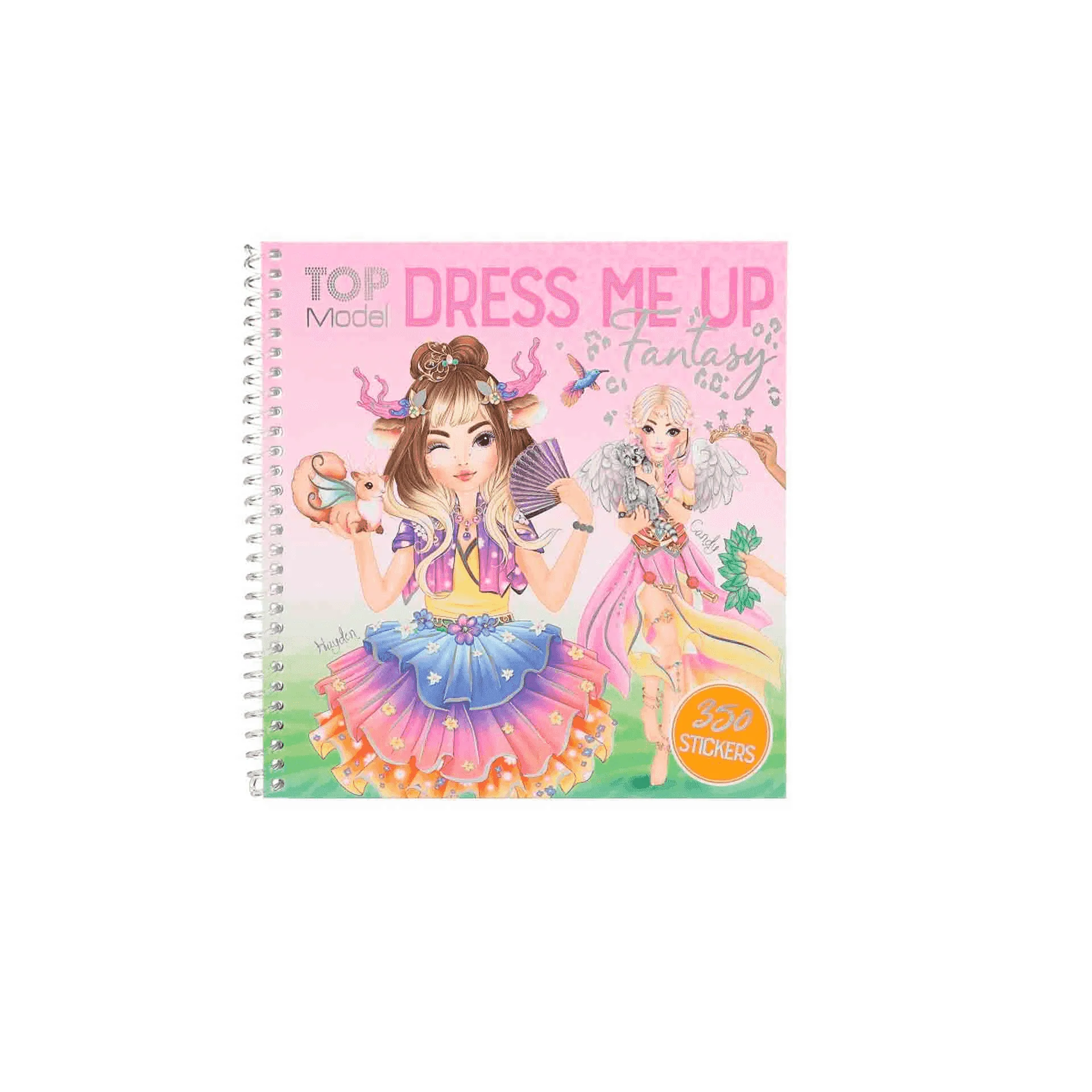 Cuaderno con calcomanías TOPModel Dress me up