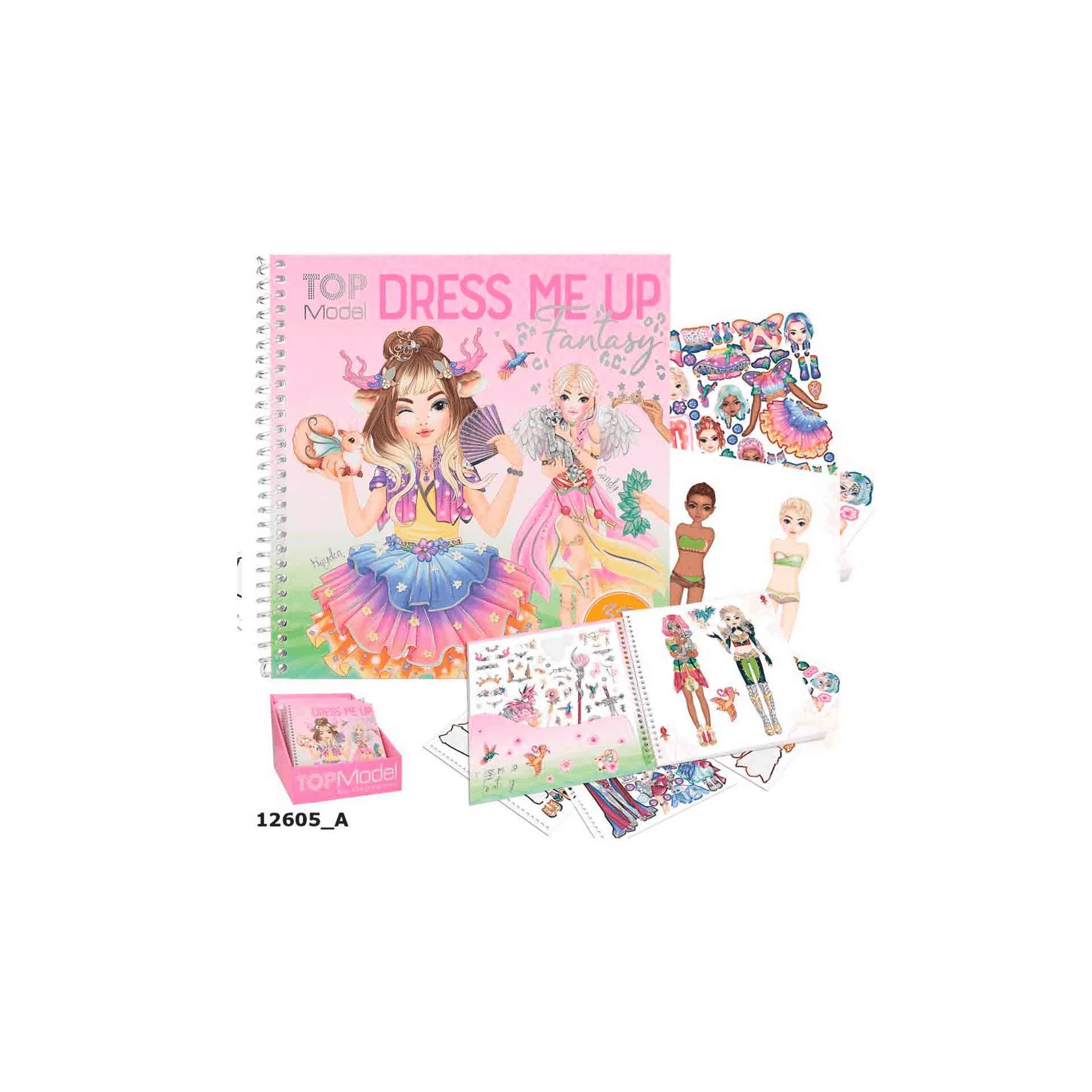 Cuaderno con calcomanías TOPModel Dress me up - Image 2