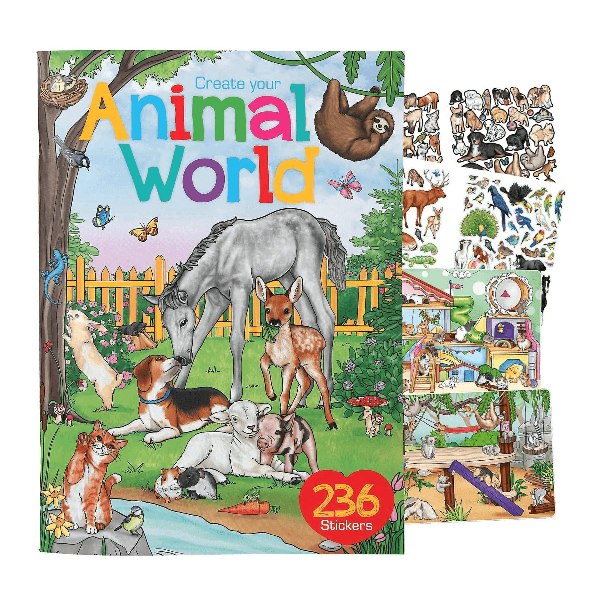 Cuaderno Create Your Animal World