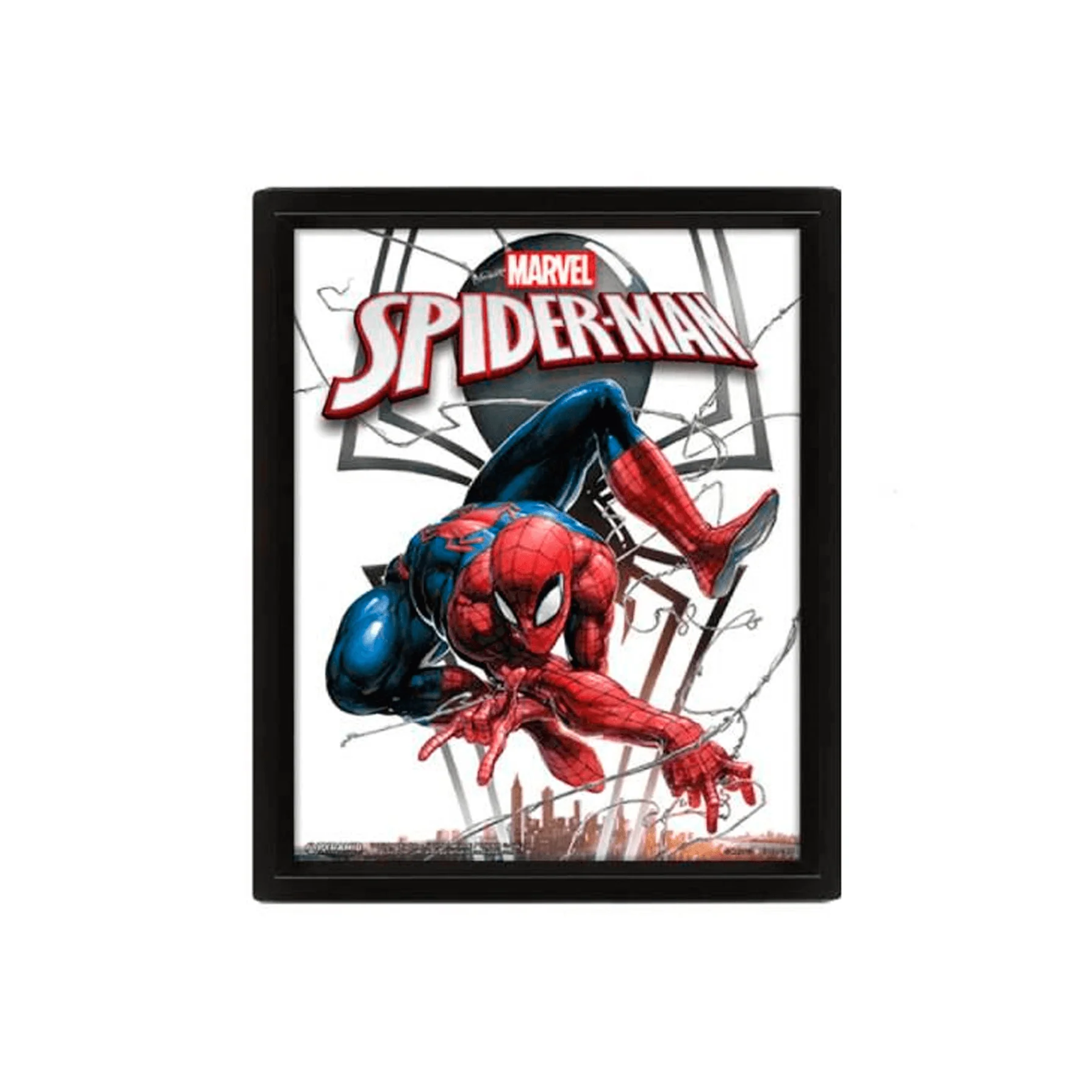 Cuadro 3D Marvel: Spider-Man y Venom