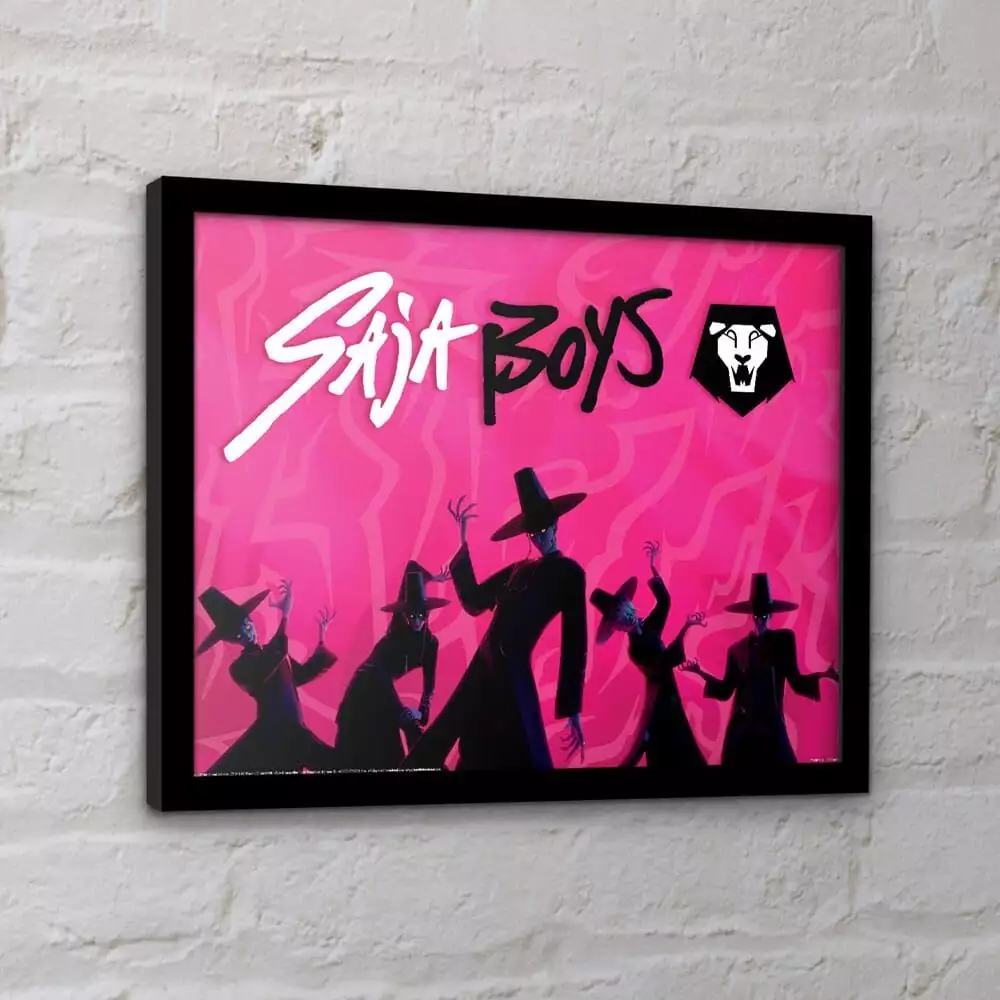 Cuadro Enmarcado Saja Boys – Las Guerreras K-Pop Demon Hunters - Image 3