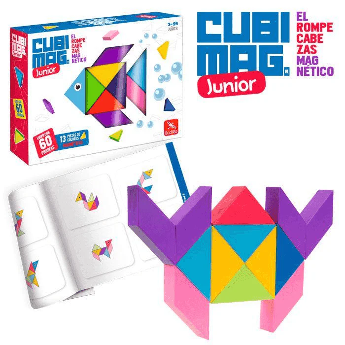 Cubimag Junior Juego de Lógica Magnético con Retos – Lúdilo - Image 2