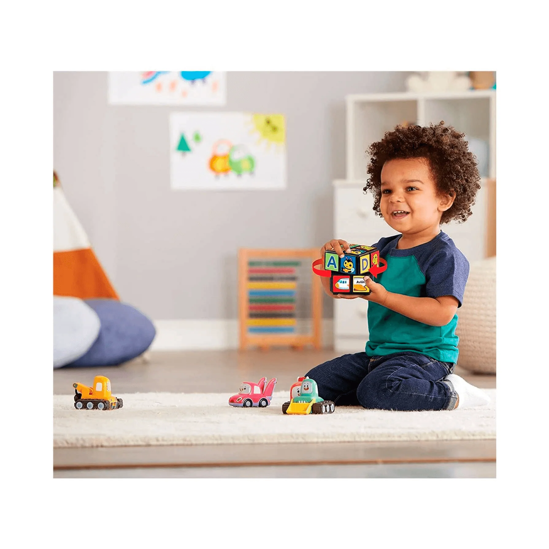 Cubo Mágico Infantil Gira y Aprende - Image 3