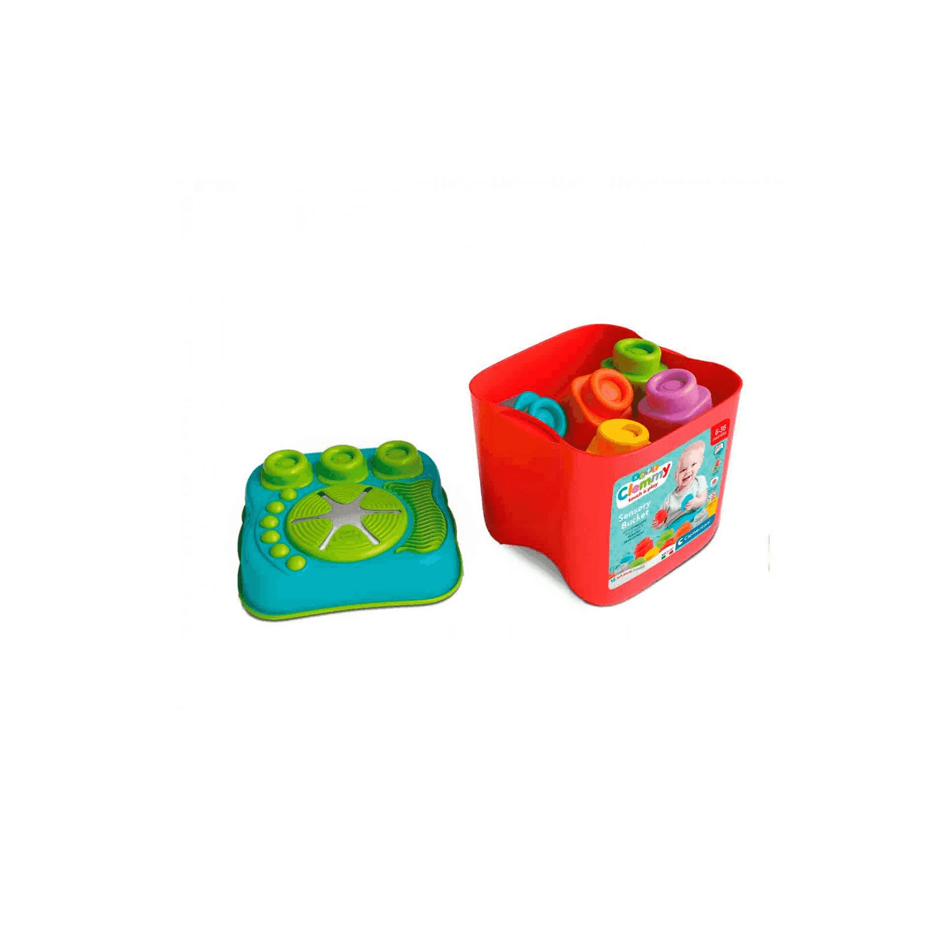 Cubo Sensorial - Set  Bloques 15 pcs