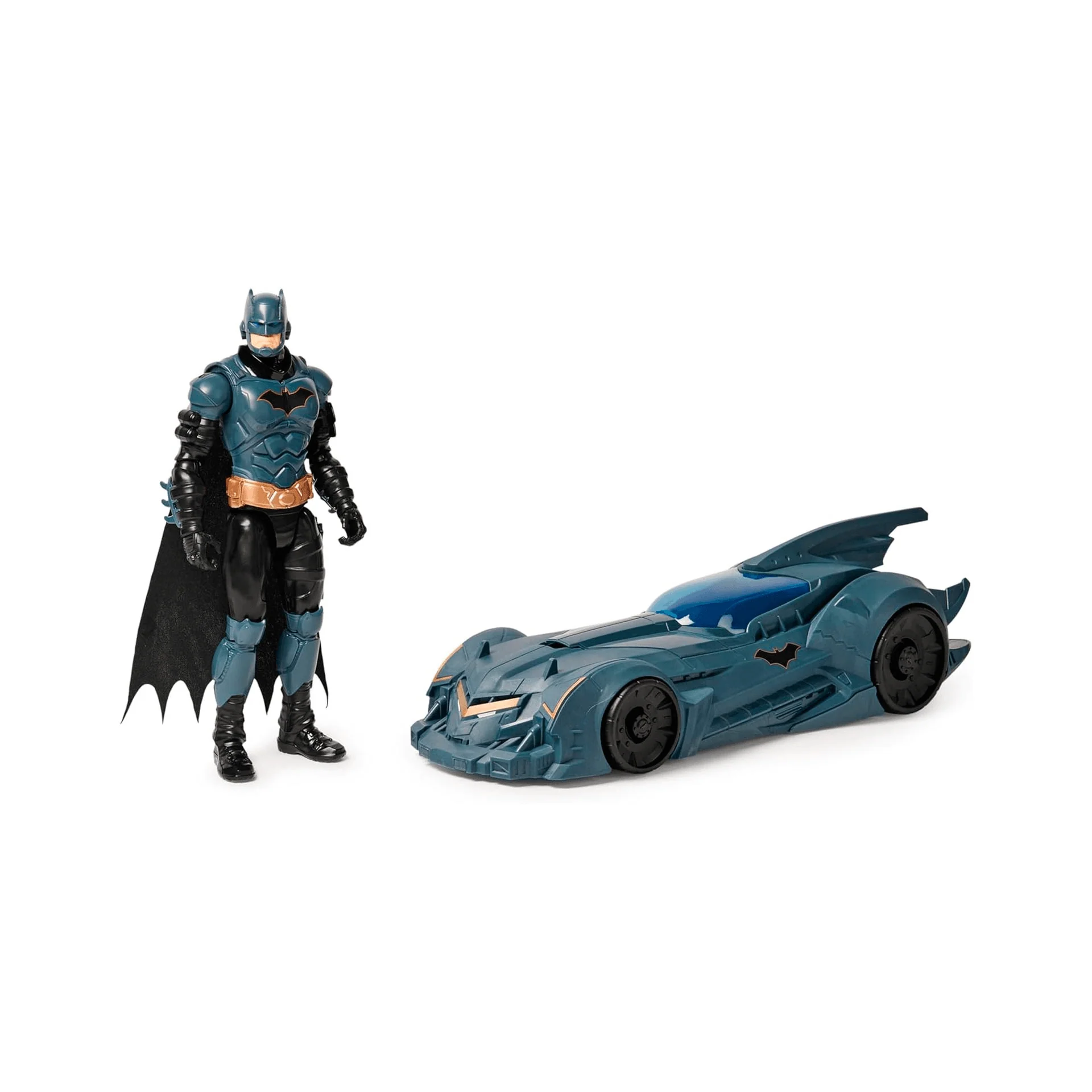DC Comics Batman Pack Batman Y Batmovil Figura 30 cm