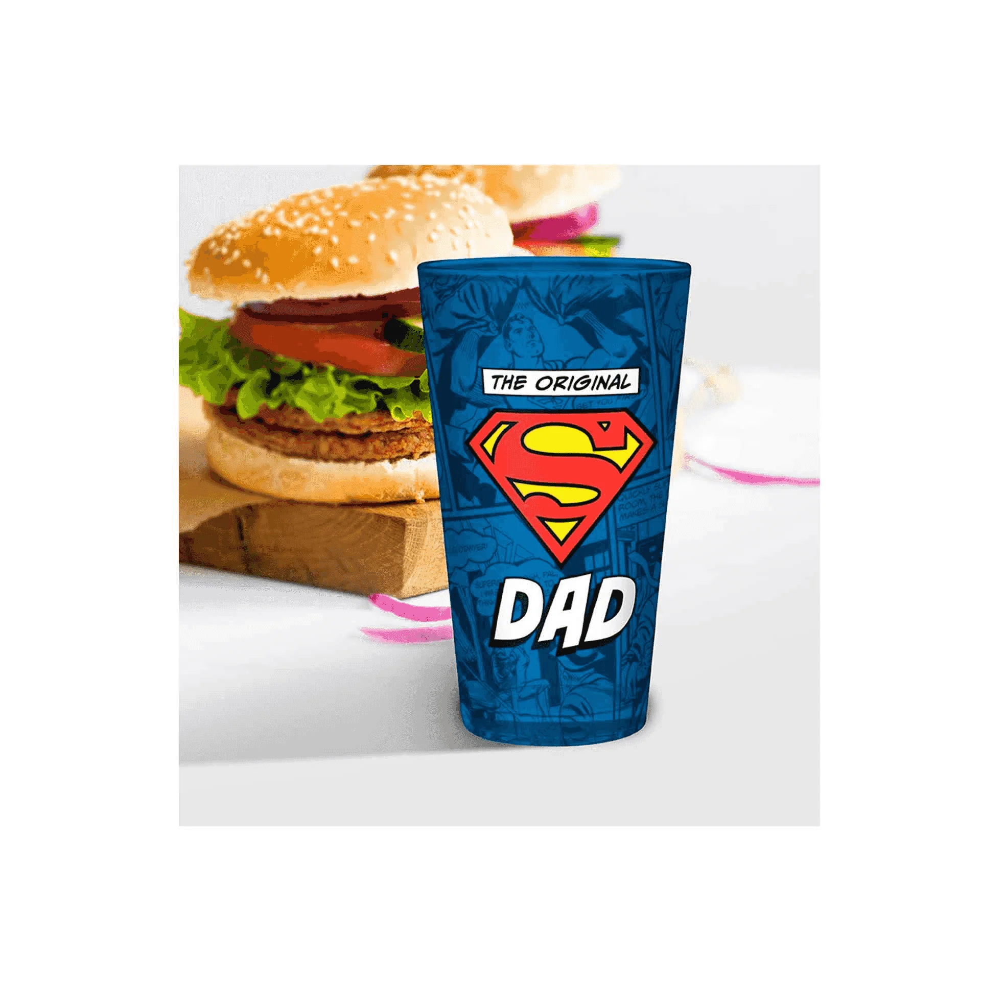 Dc comics vaso xxl  400 ml  el papá S original - Image 3