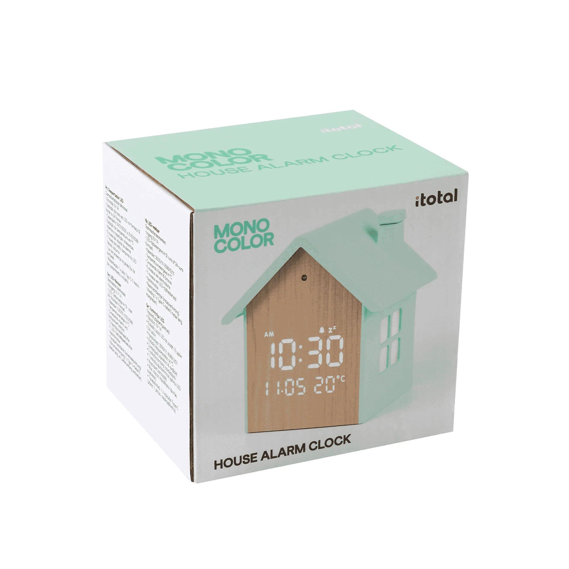 Despertador Casita Verde Pastel - Image 2