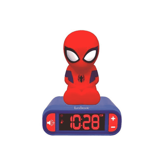 Despertador Digital 3D con Efectos Sonoros de Spider-Man - Lexibook - Image 2