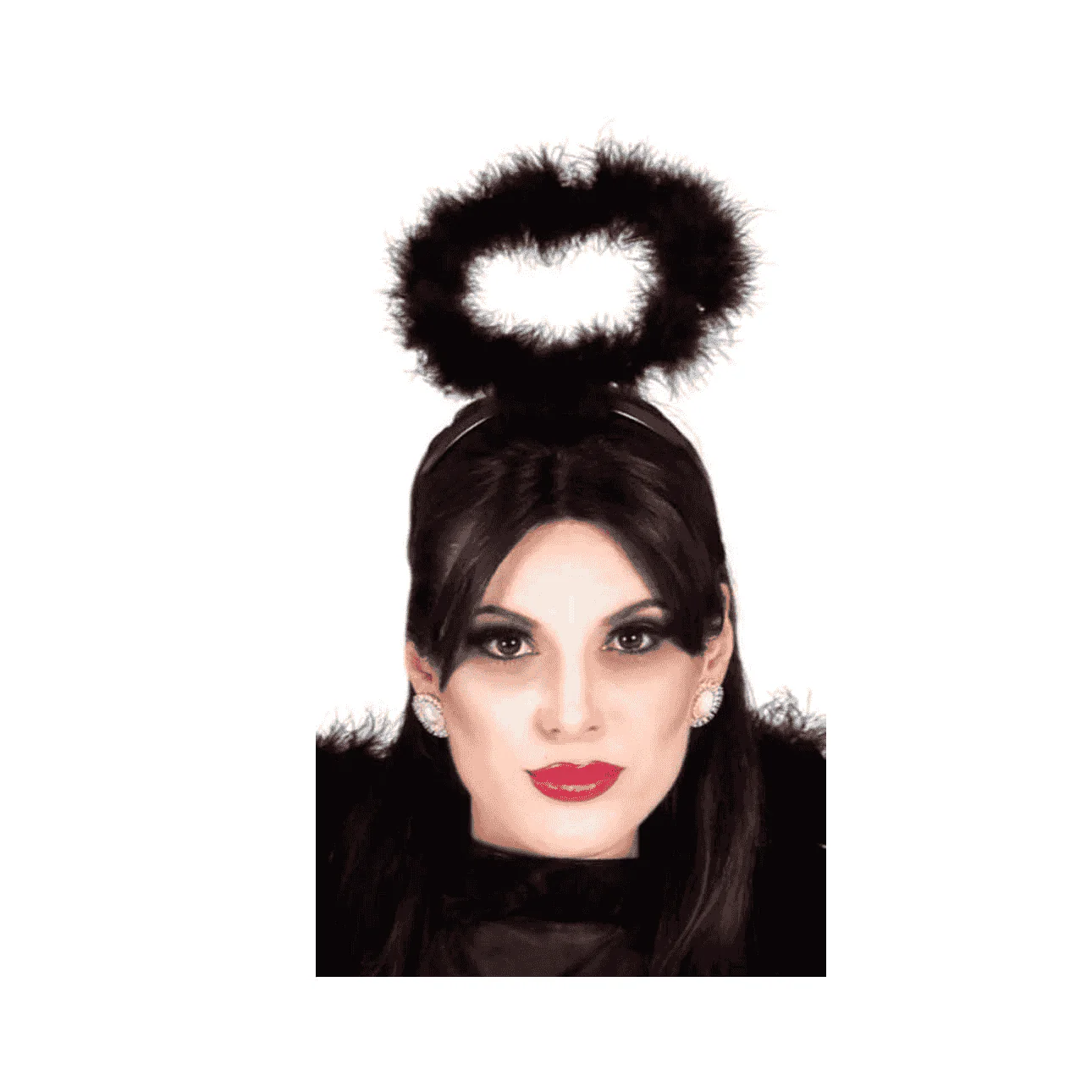 Diadema Ángel Negro