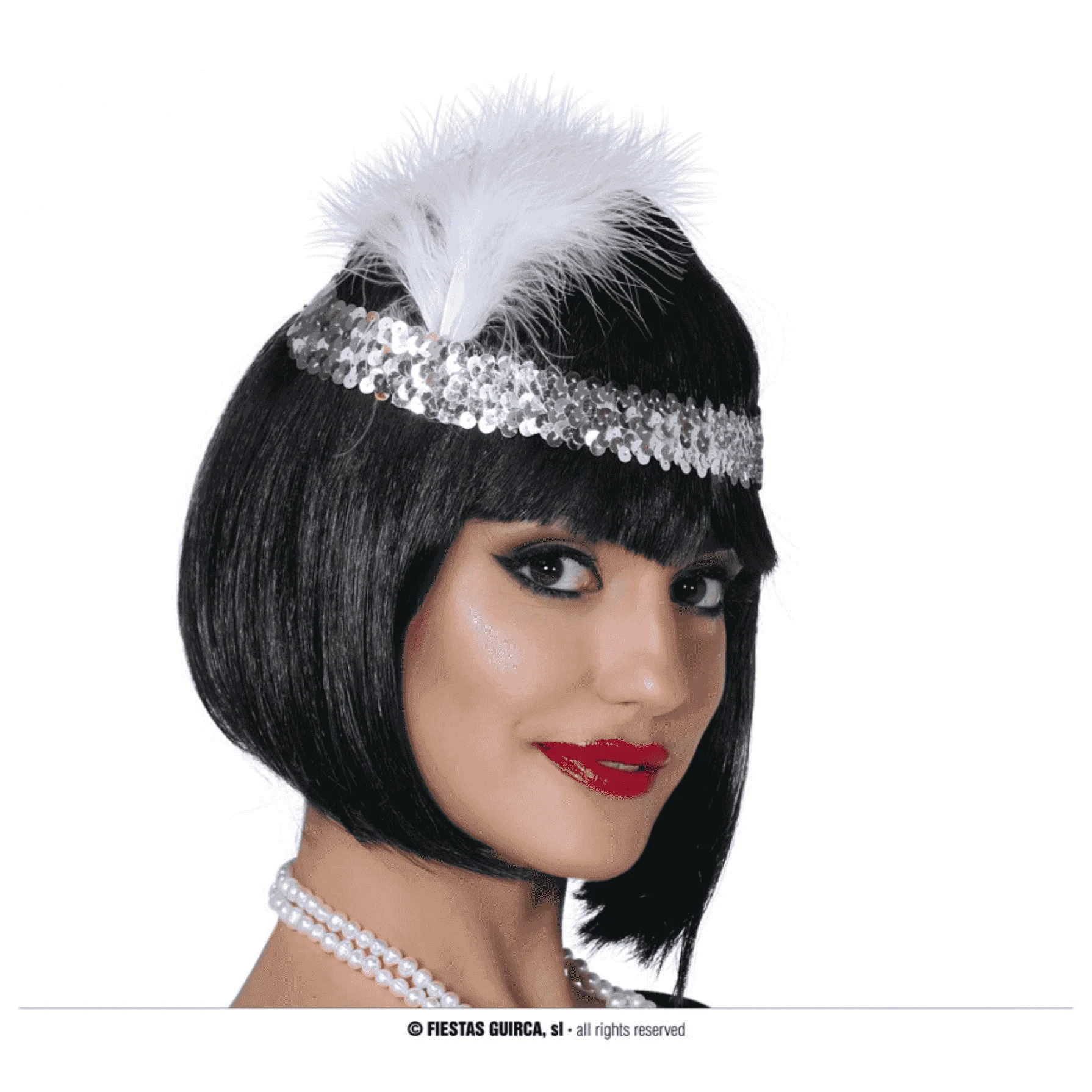 Diadema Charleston Plata