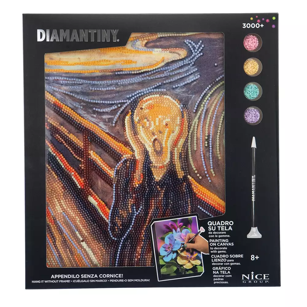 Diamantiny Quadro d’arte II – L’urlo