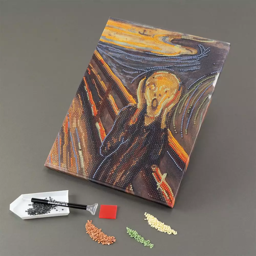 Diamantiny Quadro d’arte II – L’urlo - Image 3