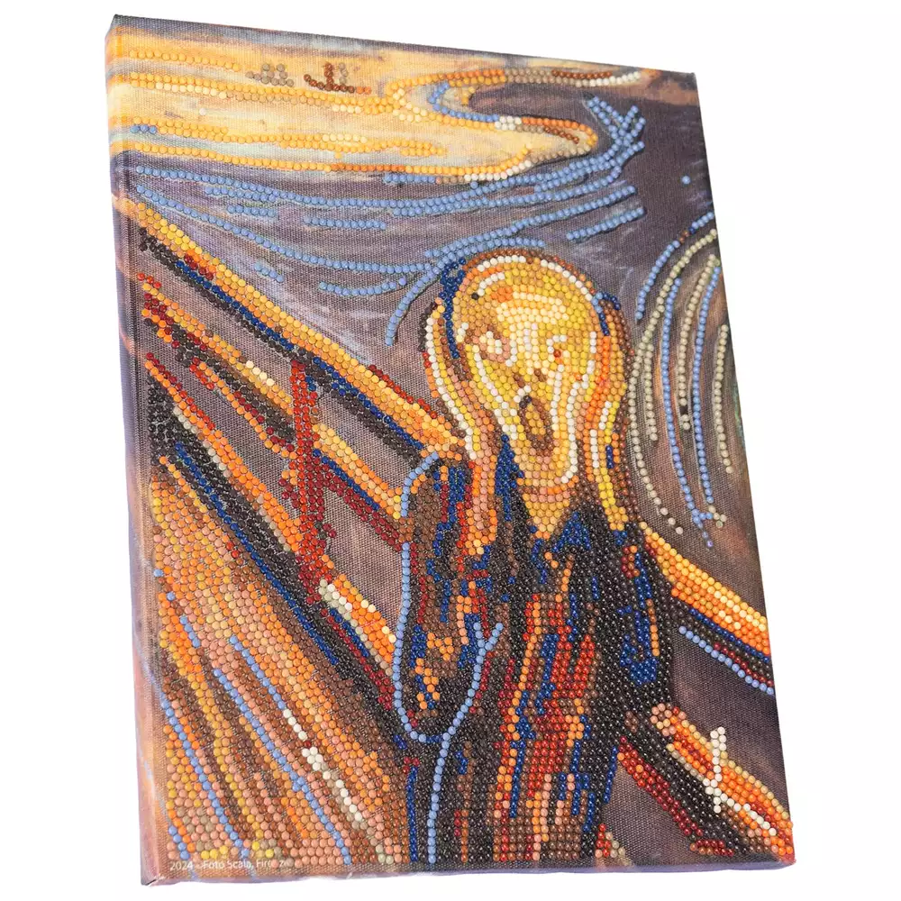 Diamantiny Quadro d’arte II – L’urlo - Image 6