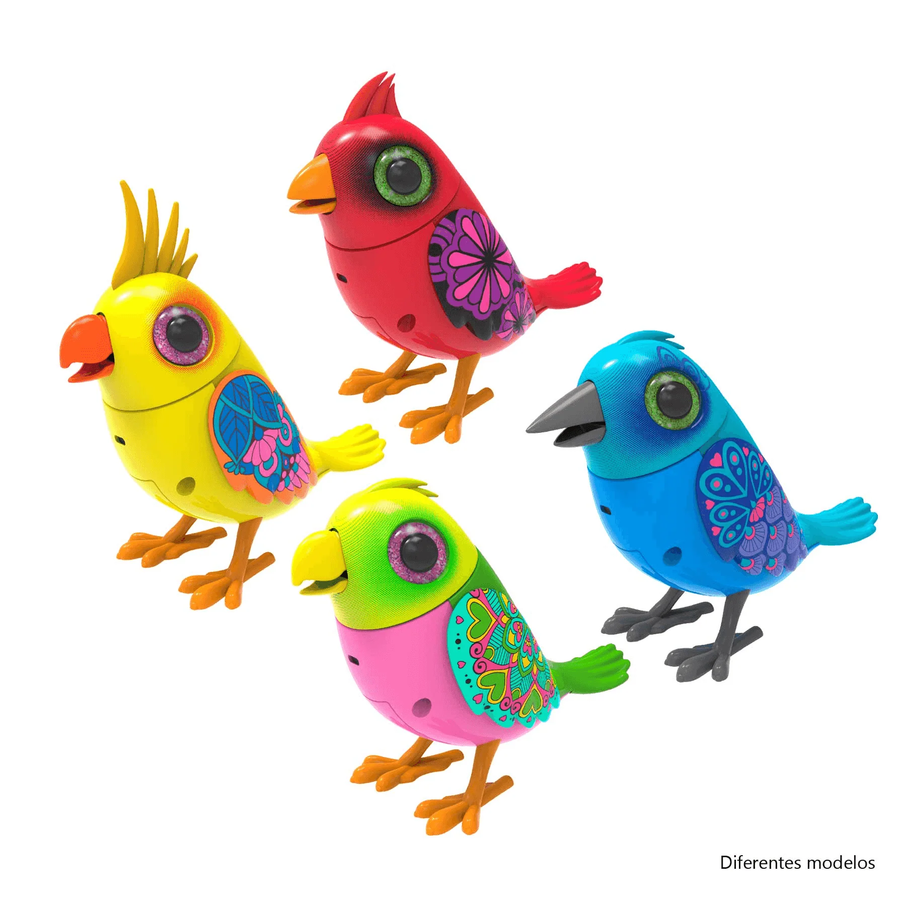 Digibirds Pack de 1 Diferentes Modelos