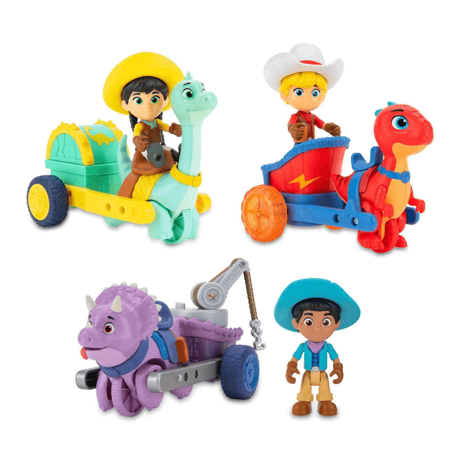 Dino Ranch Figura Vehículo Surtido