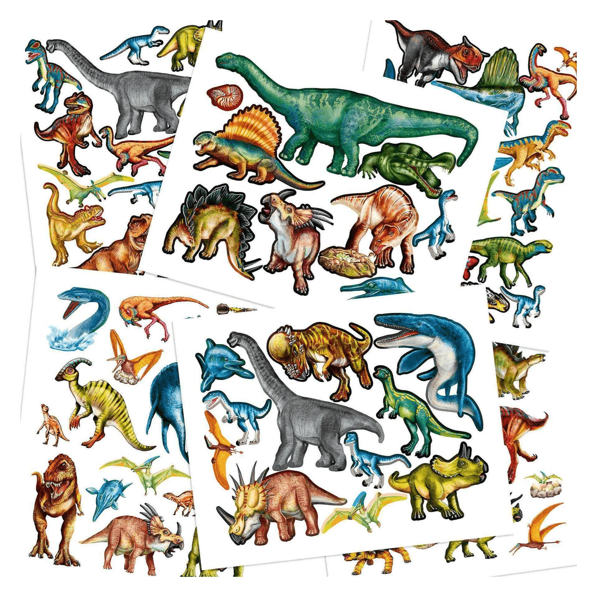 Dino World Con Pegatinas En Relieve - Image 4