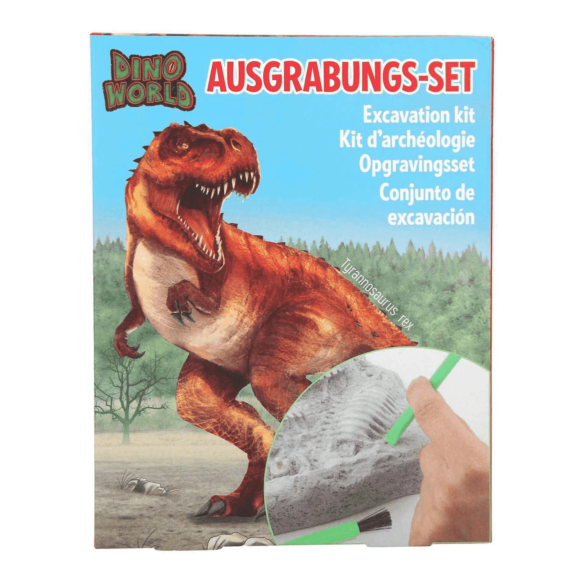 Dino World Conjunto De Excavacion Grande