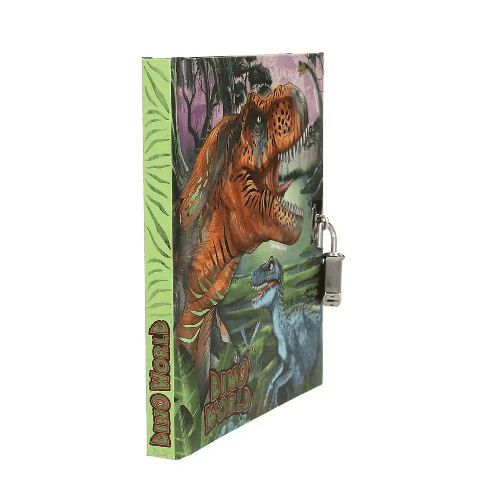 Dino World diario con candado - Image 2