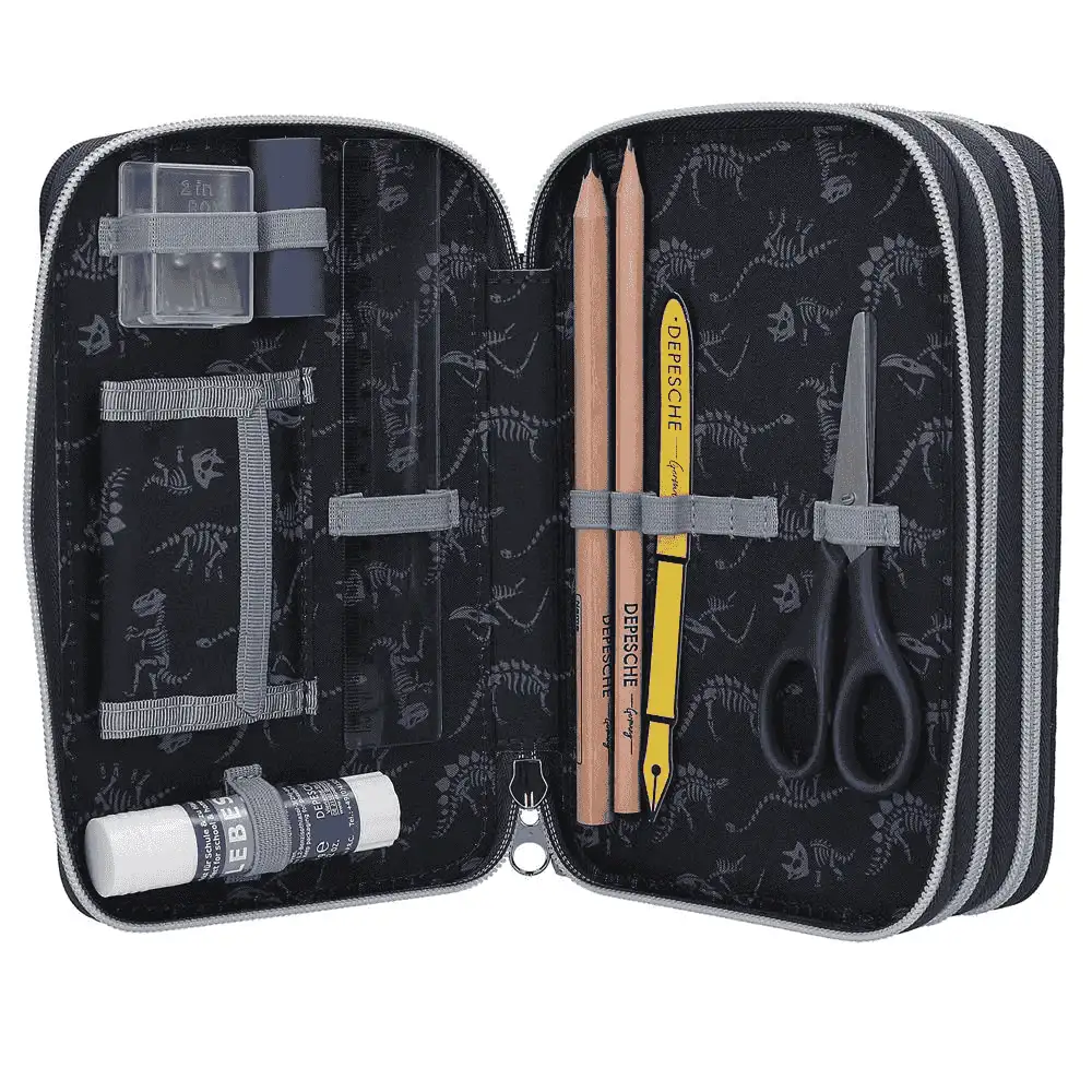 Dino World estuche triple LED Galaxy - Image 2