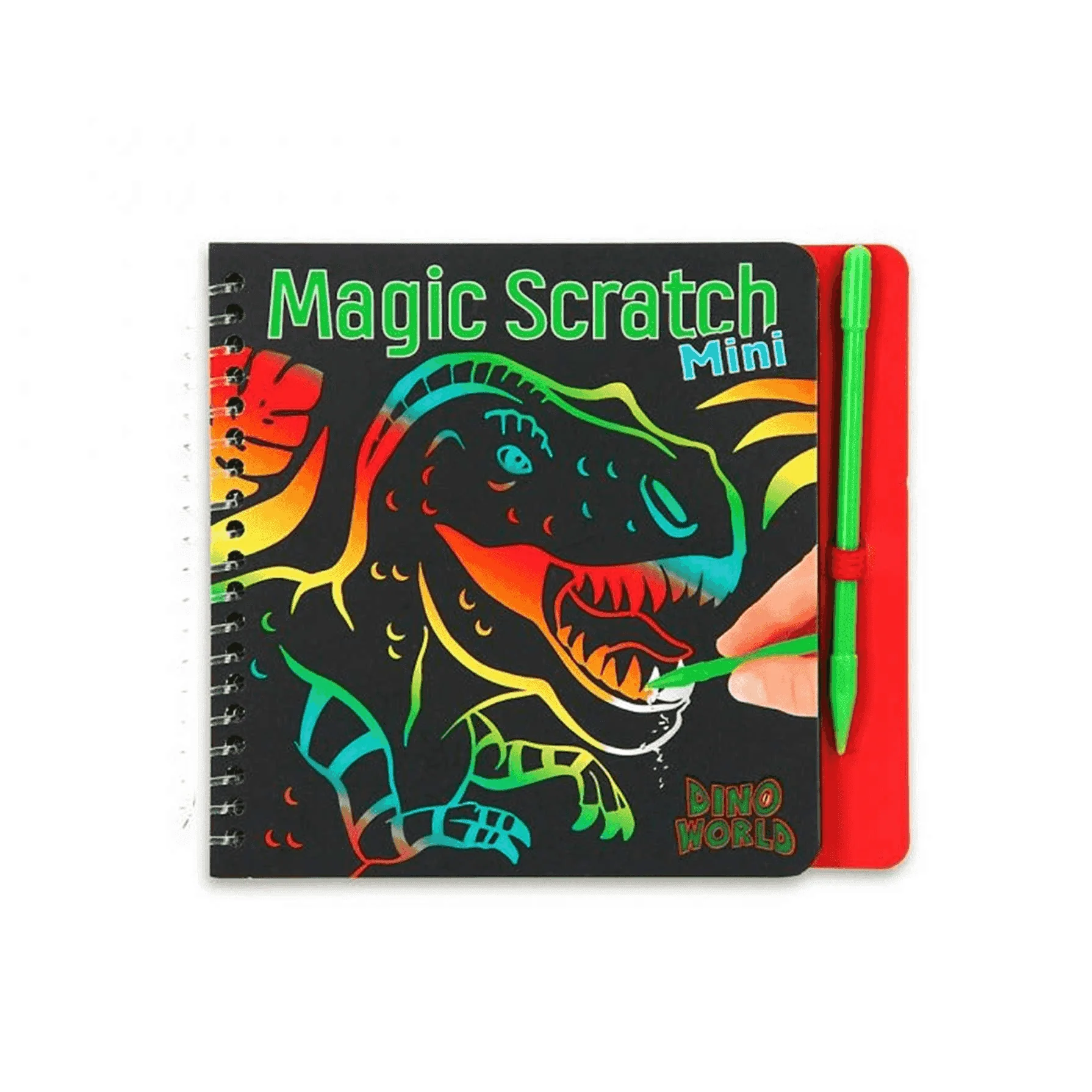 Dino World Mini Magic-Scratch Book