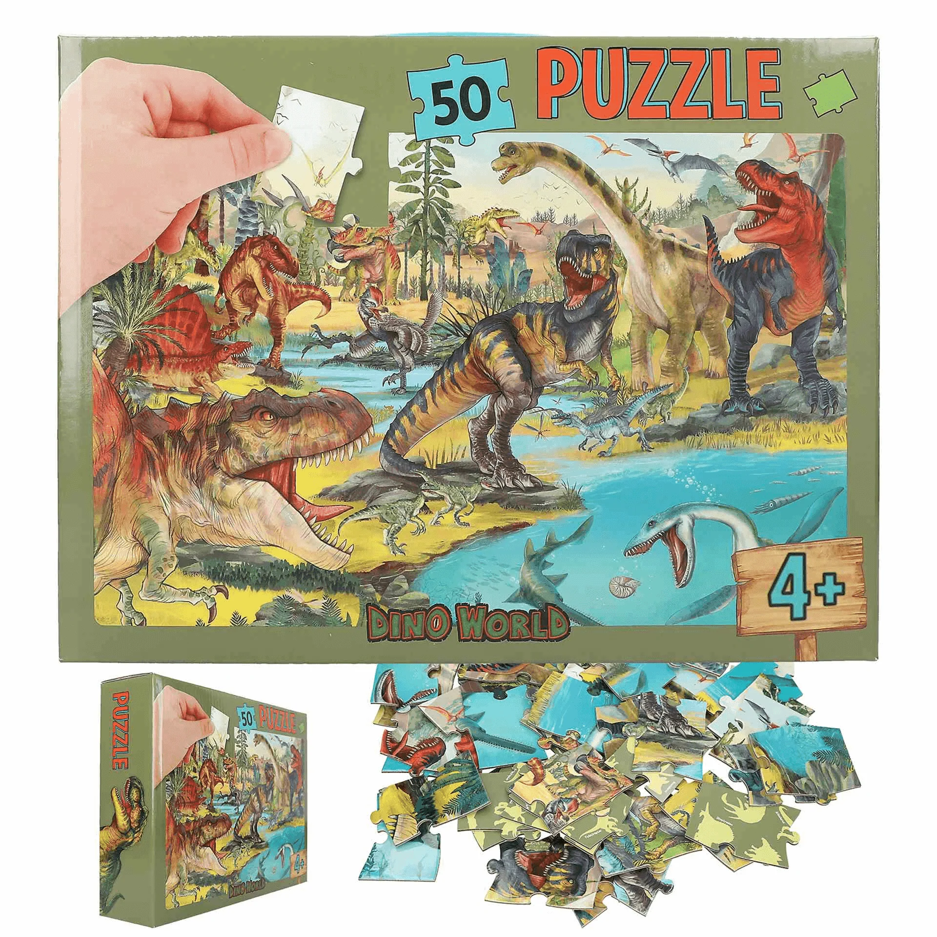 Dino World Puzzle 50 Piezas
