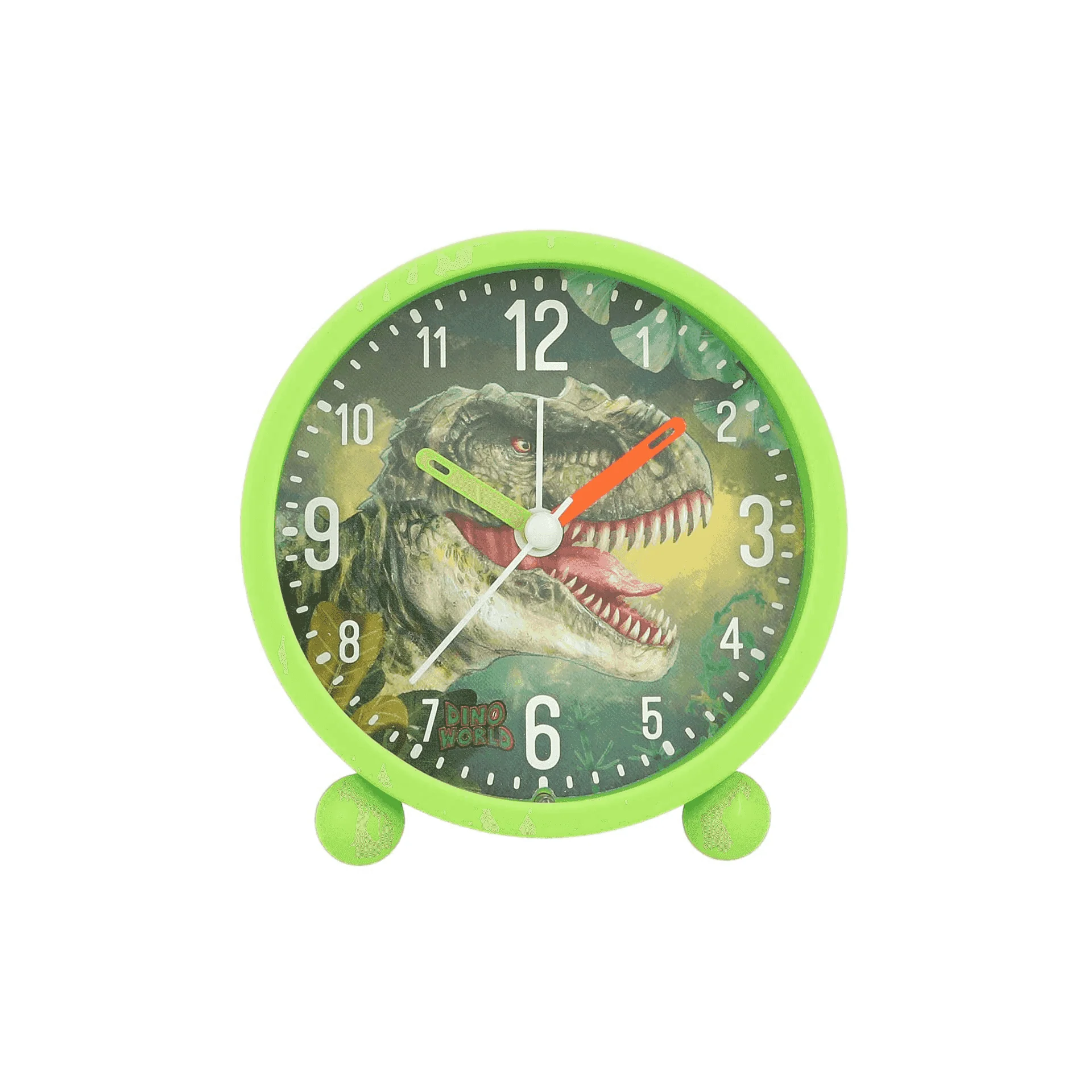 Dino World Reloj Despertador Verde