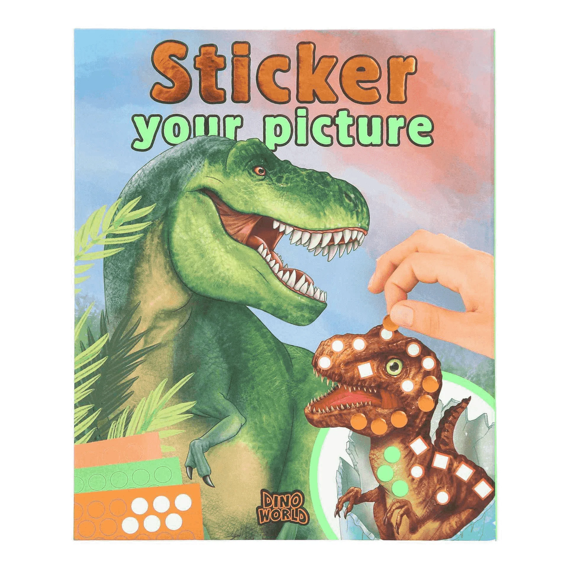 Dino World Sticker Your Picture
