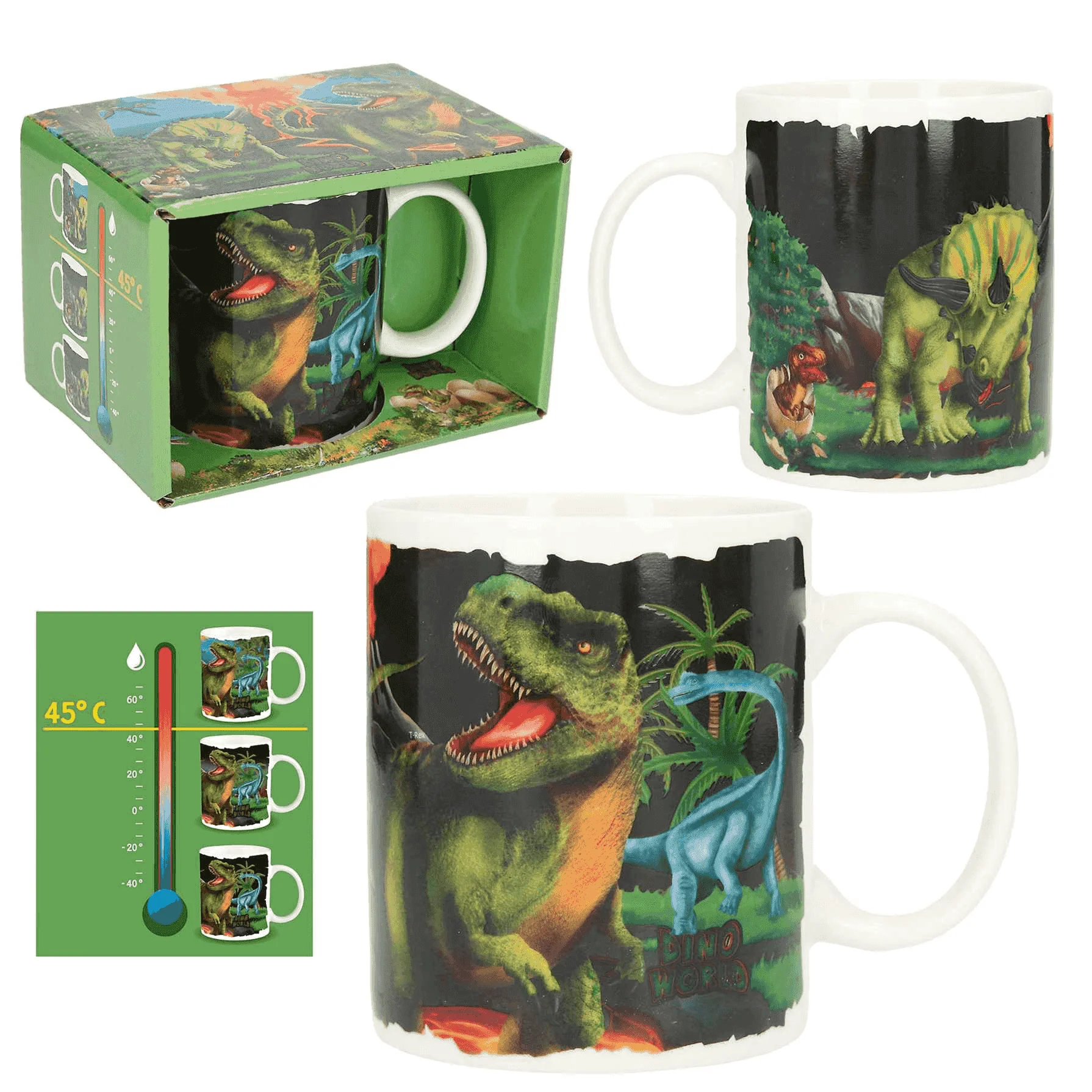 Dino World Taza con Efecto Térmico 320 ml - Image 5