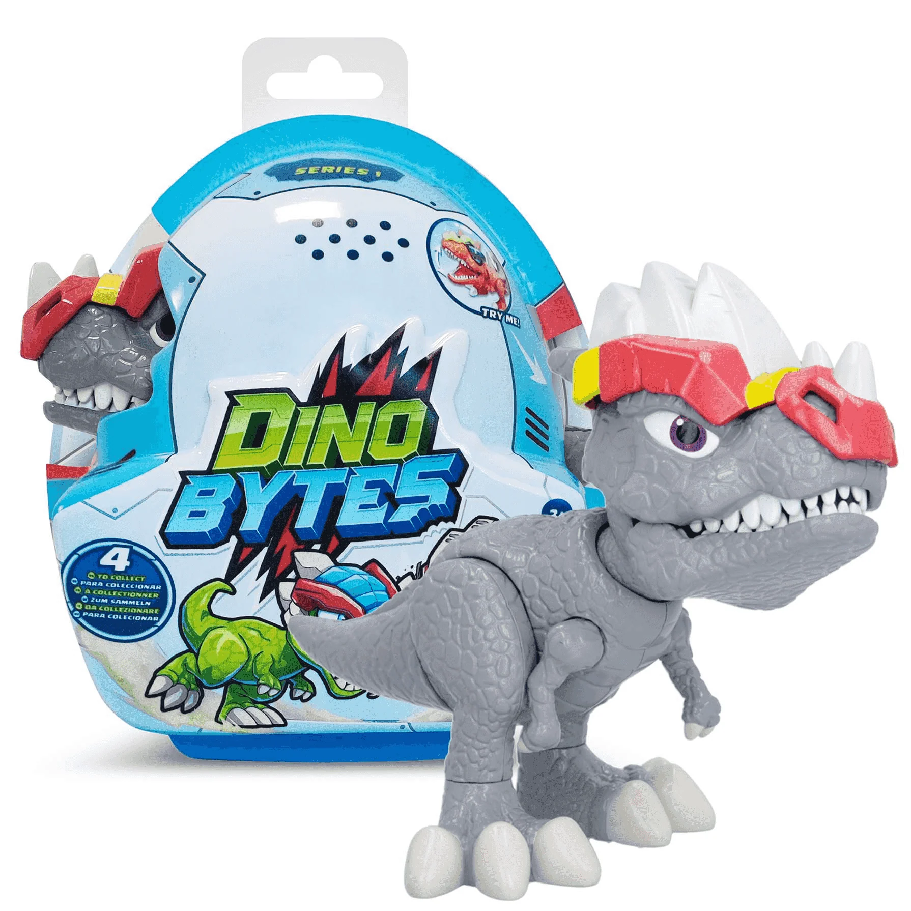 Dinobytes Pary Gris Figura Acción IMC