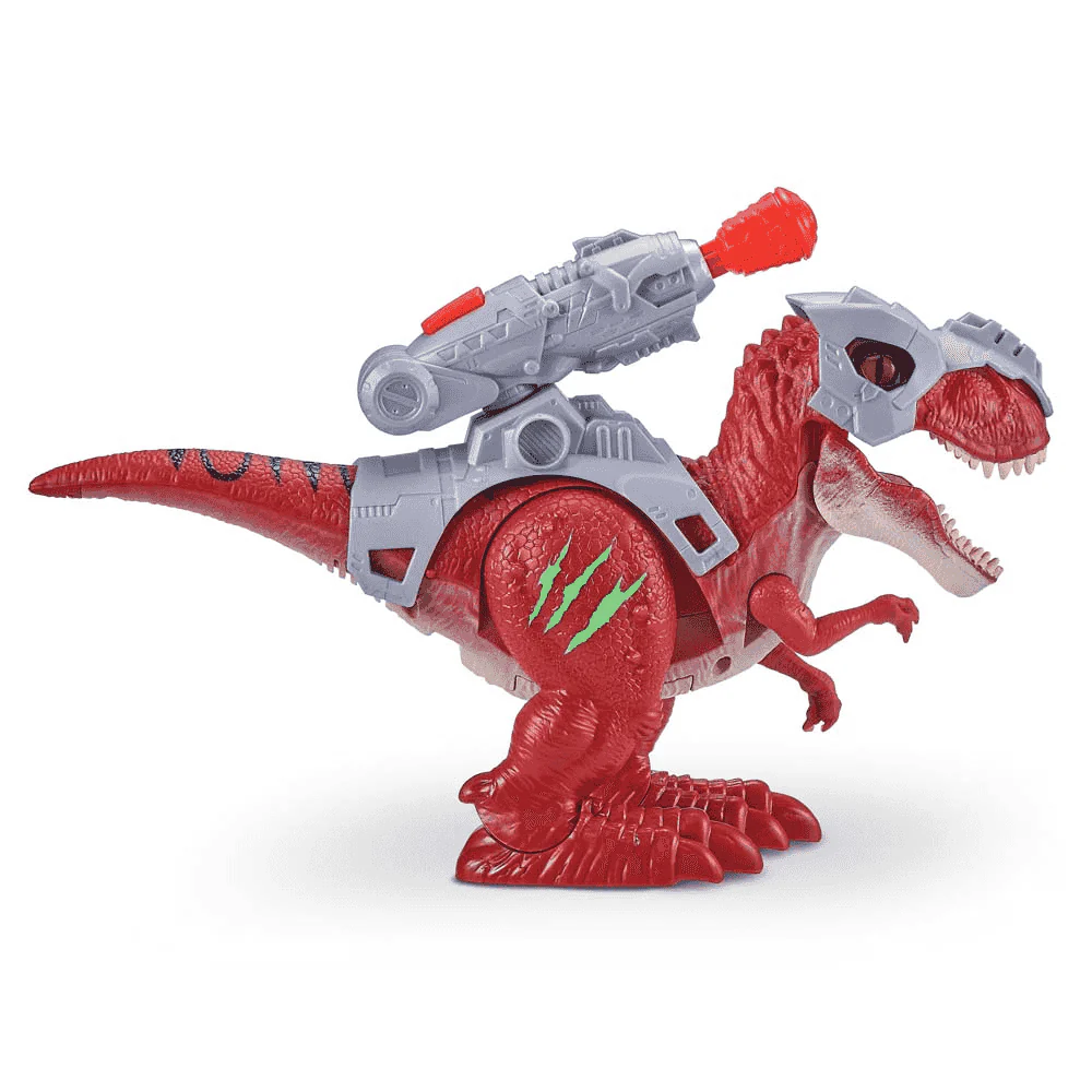 Dinosaurio Robo Alive Dino Wars T-Rex con Armadura y Lanzador - Image 3