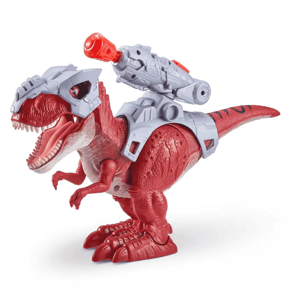 Dinosaurio Robo Alive Dino Wars T-Rex con Armadura y Lanzador - Image 4
