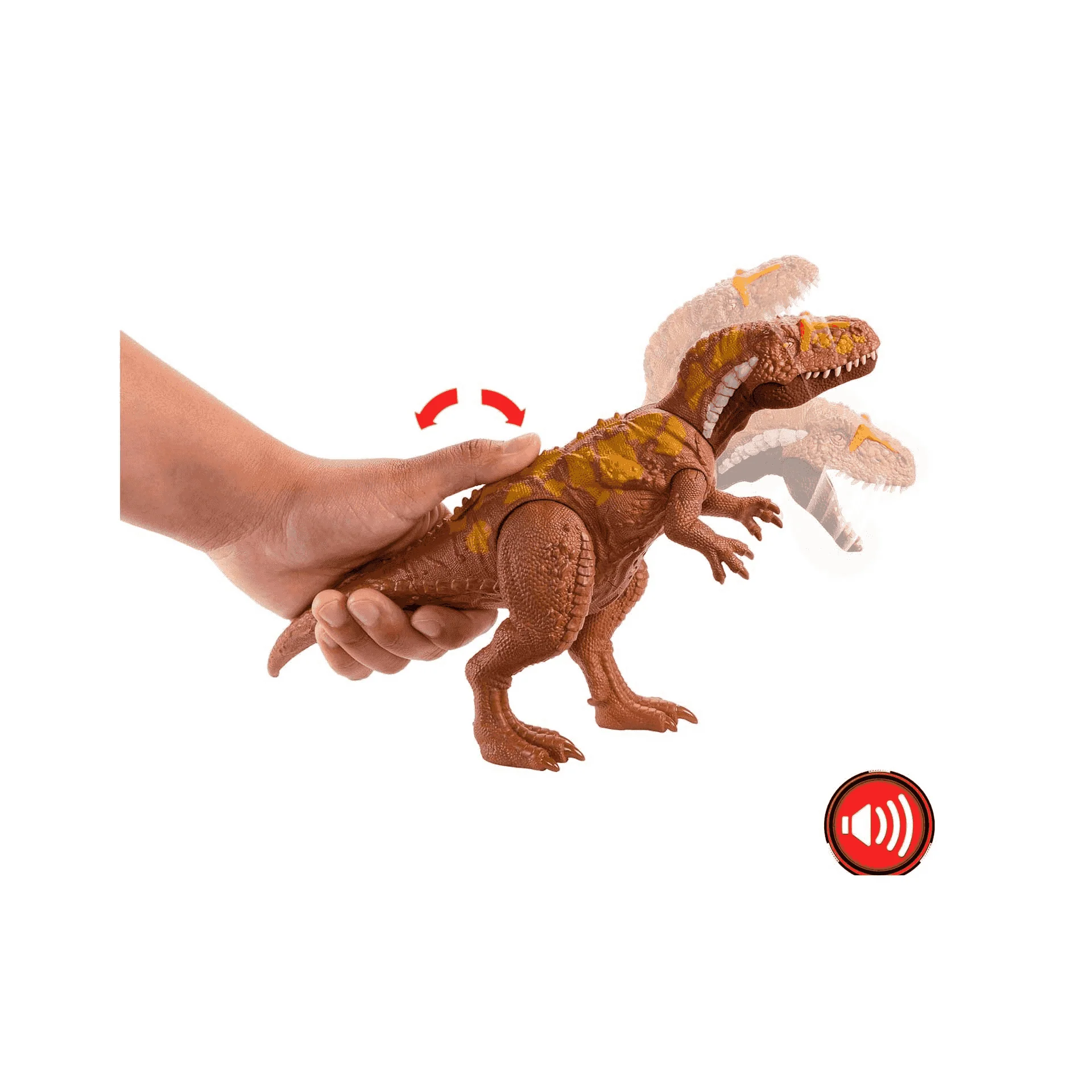 Dinosauro Megalosaurus  Jurassic World Wild Roar - Image 2