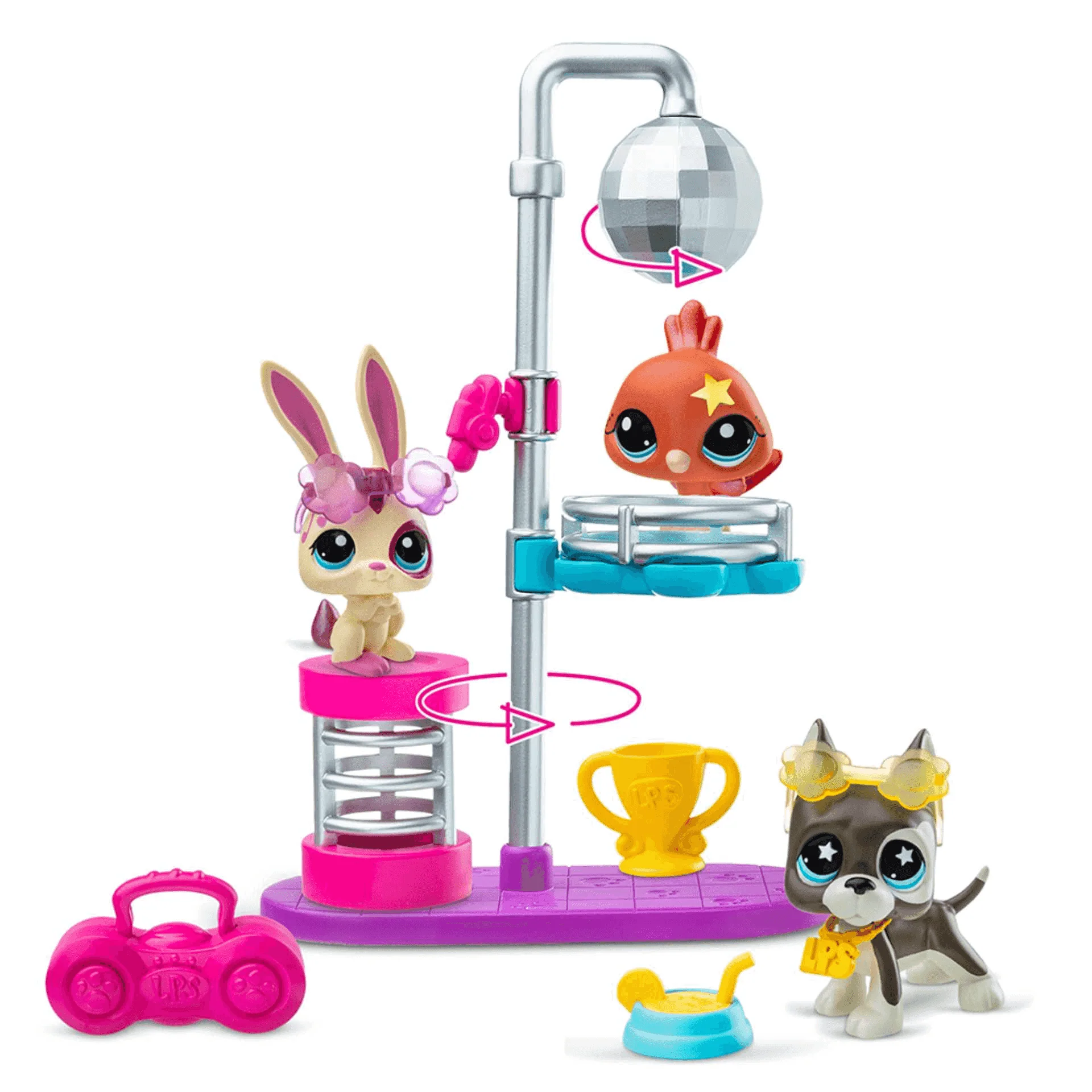 Disco Night Kit de Mascotas LPS - Image 2