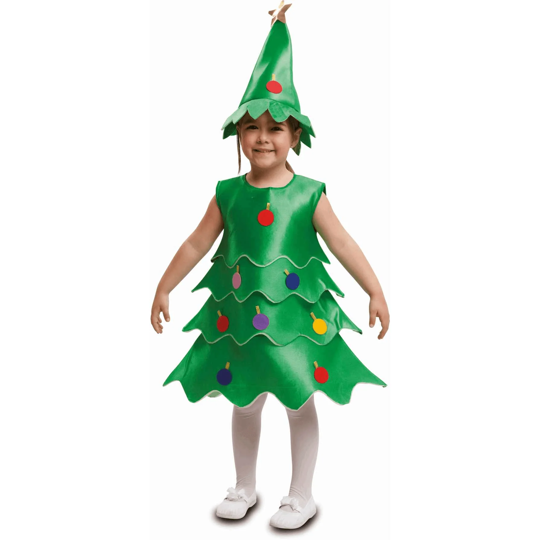 Disfraz Arbol De Navidad 5 a 6 Años