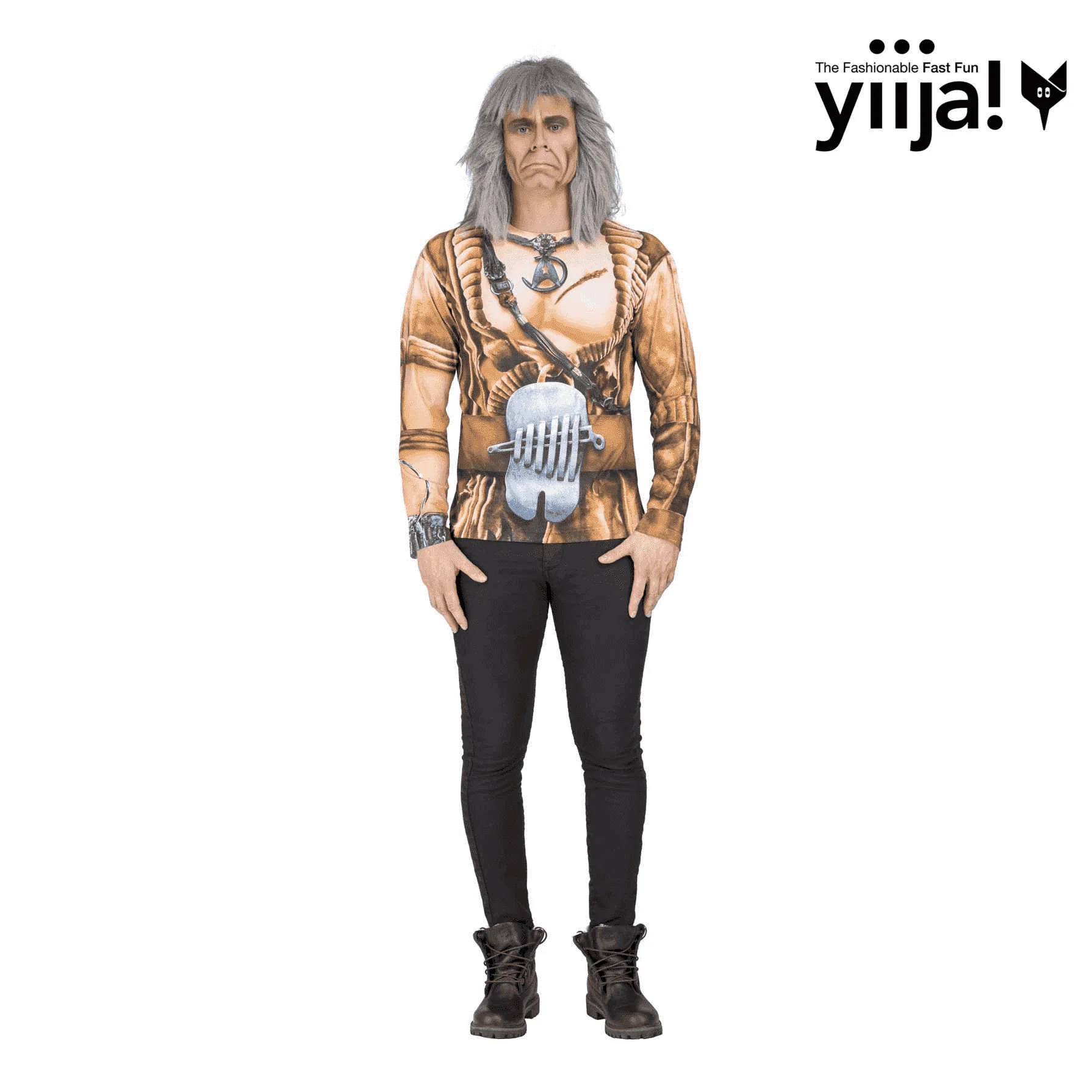 Disfraz de Khan adulto talla M