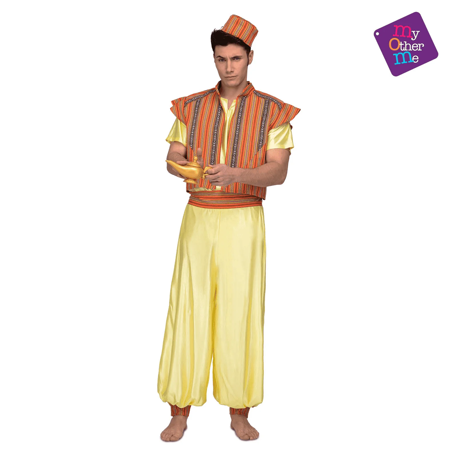 Disfraz de Aladdin adulto talla ML