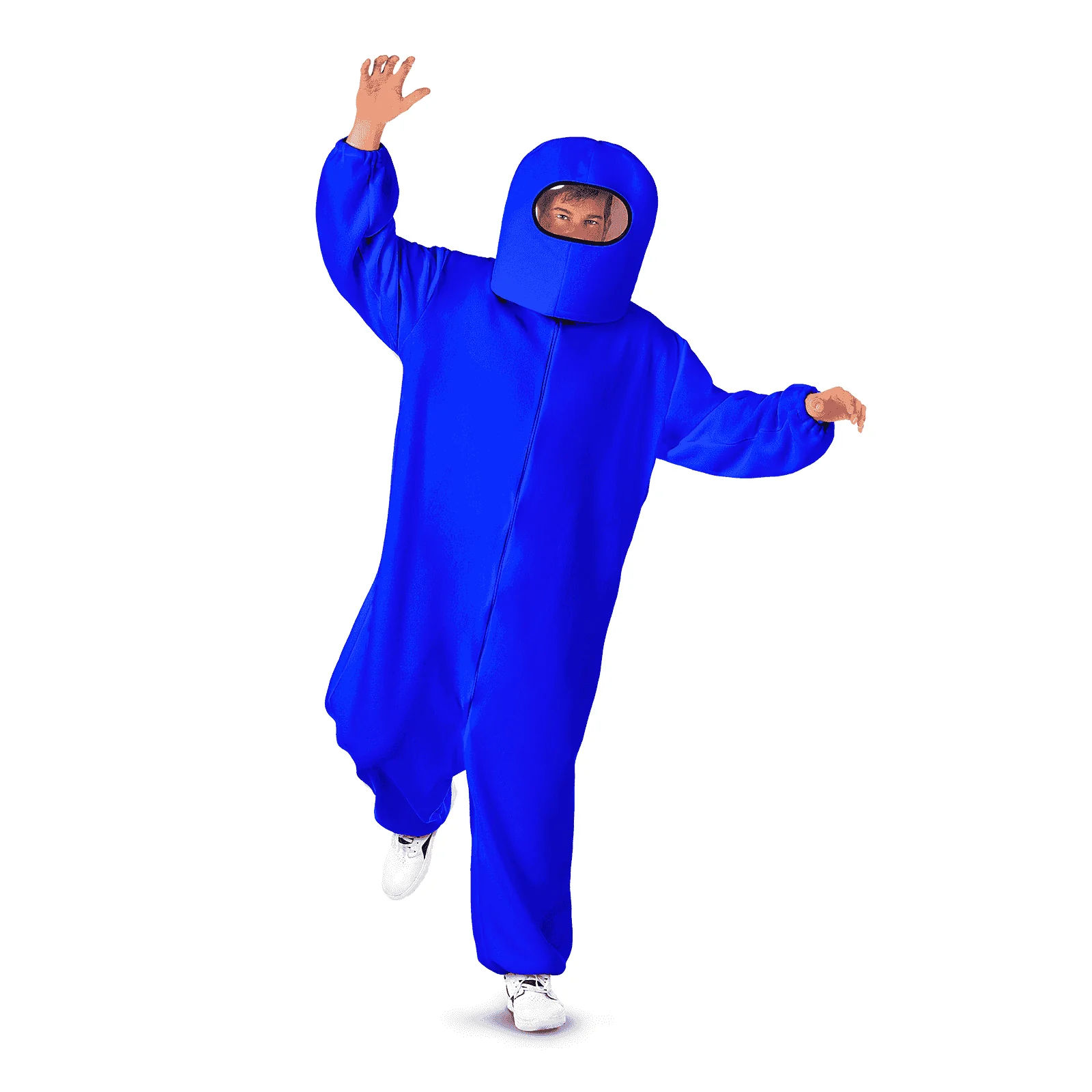 Disfraz de Among us impostor blue adulto talla XL - Image 4