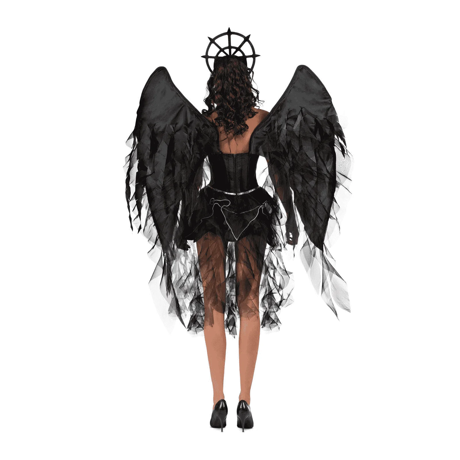 Disfraz de Ángel oscuro adulto talla S - Image 3