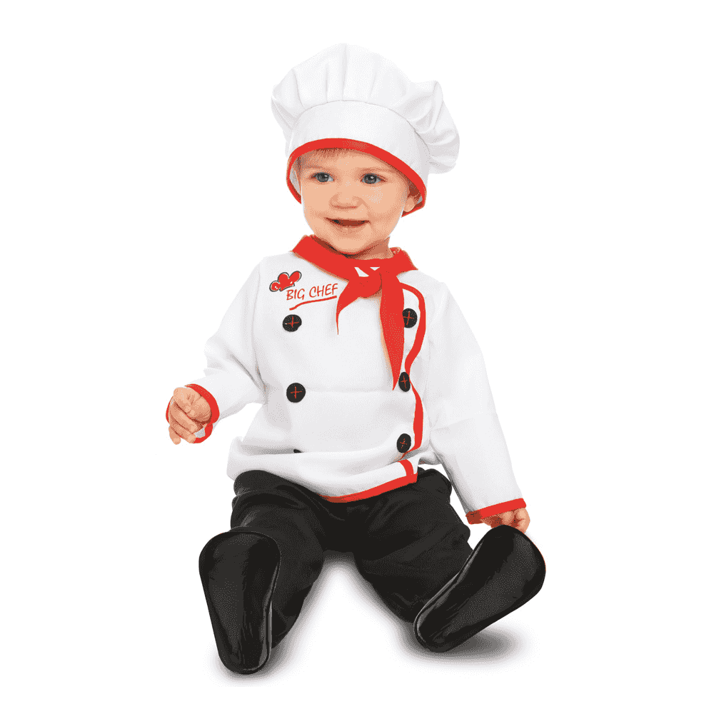 Disfraz de Baby chef 7-12 meses bebé