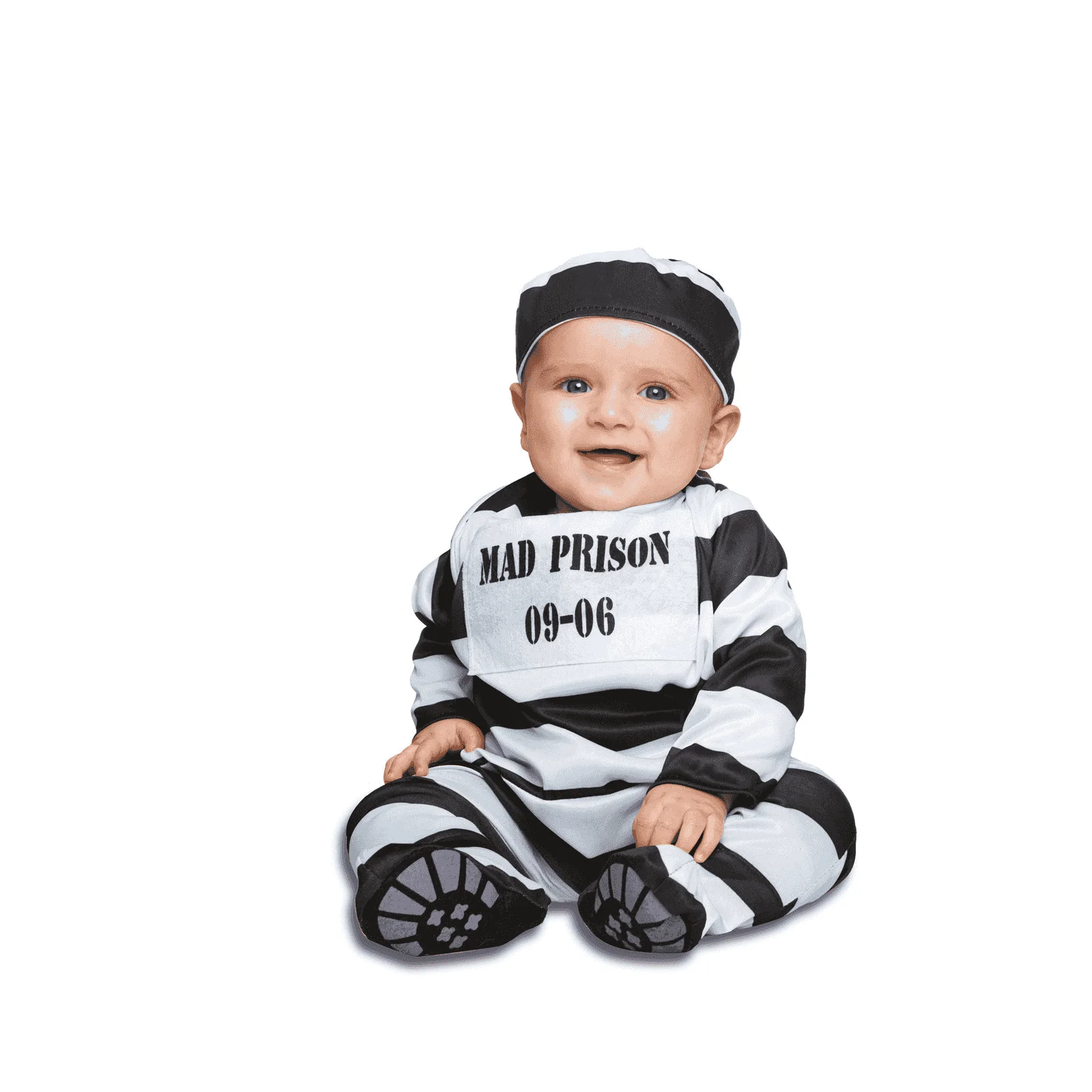 Disfraz de Baby prisoner 12-24 meses bebé