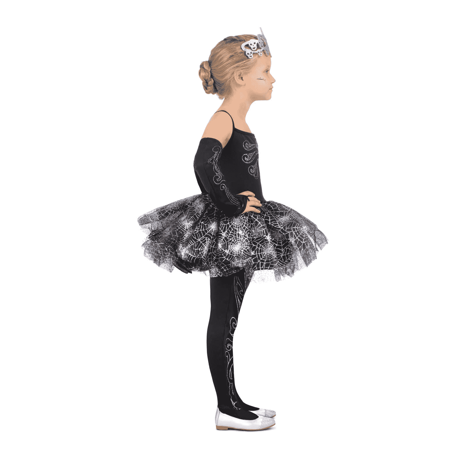 Disfraz de Bailarina esqueleto 5-6 años infantil - Image 3