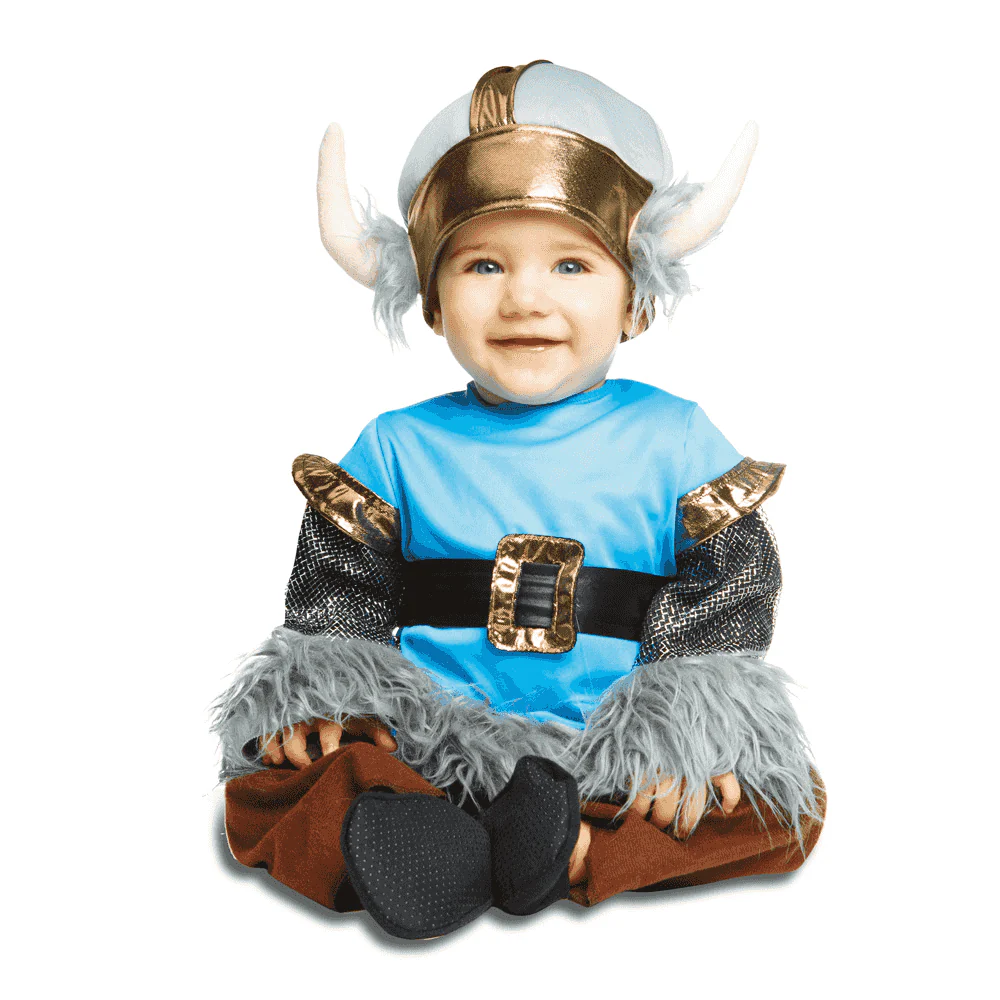 Disfraz de Bebé vikingo 7-12 meses bebé