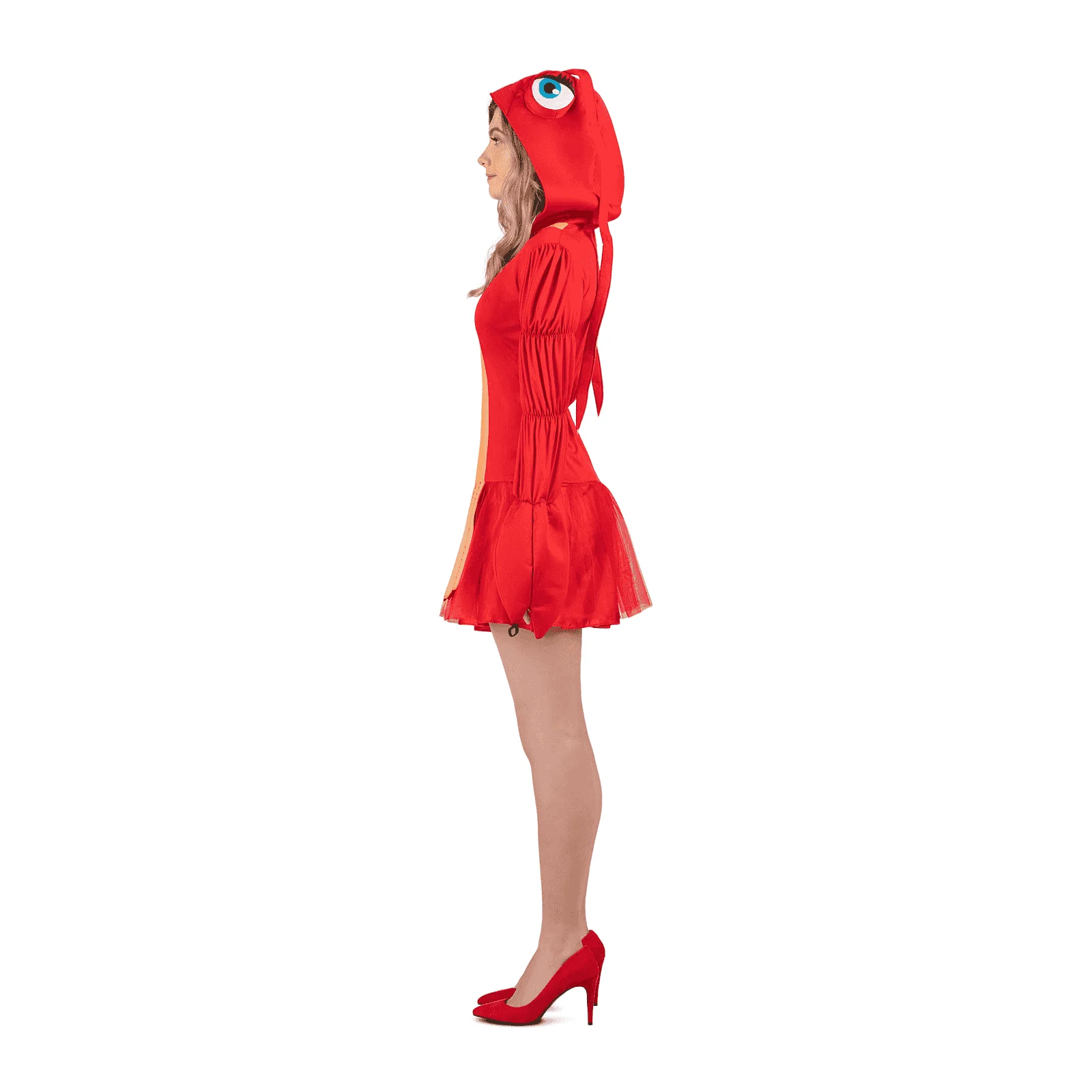 Disfraz de Bogavante chica adulto talla ML - Image 2