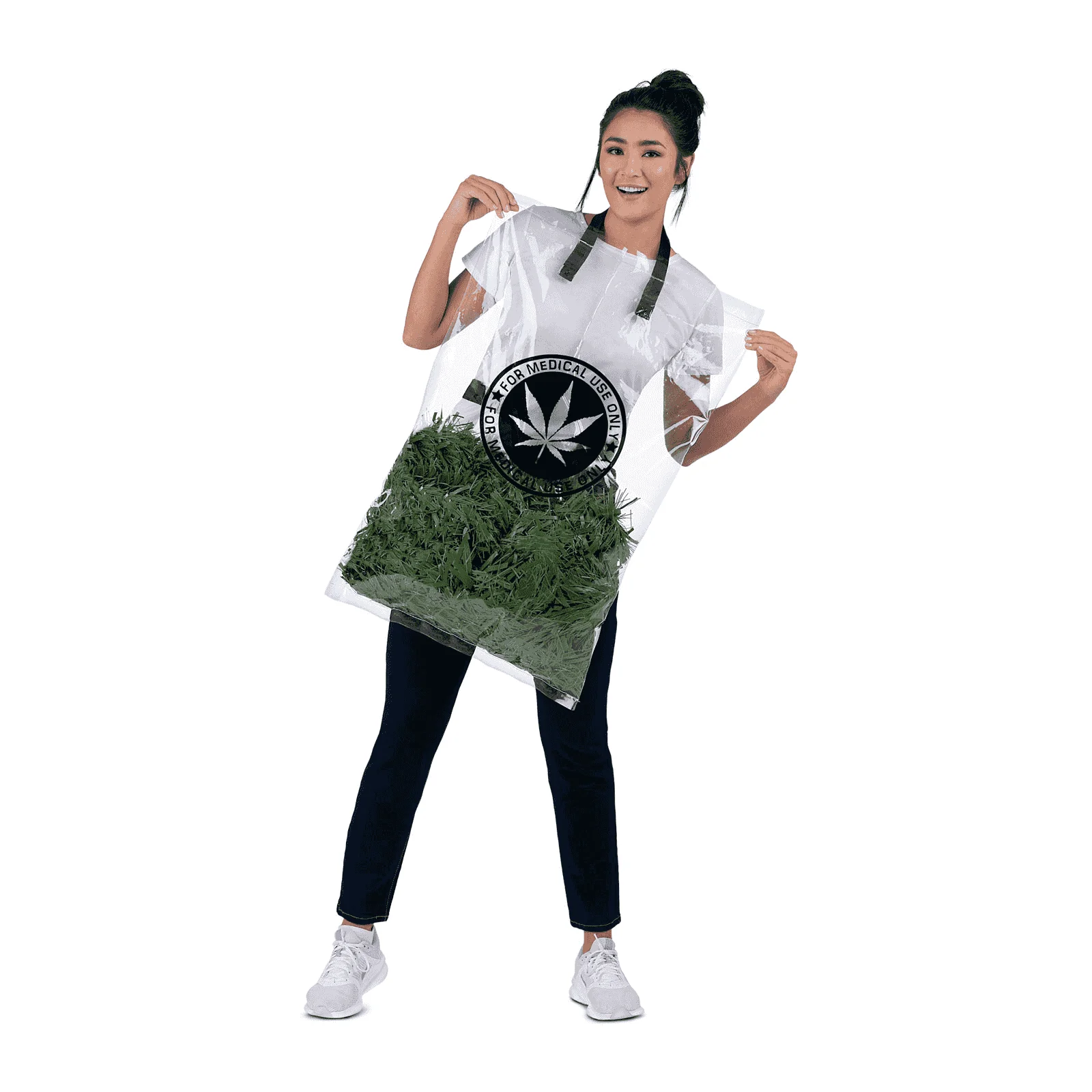 Disfraz de Bolsa de hierba one size adult adulto talla TALLA ÚNICA - Image 4