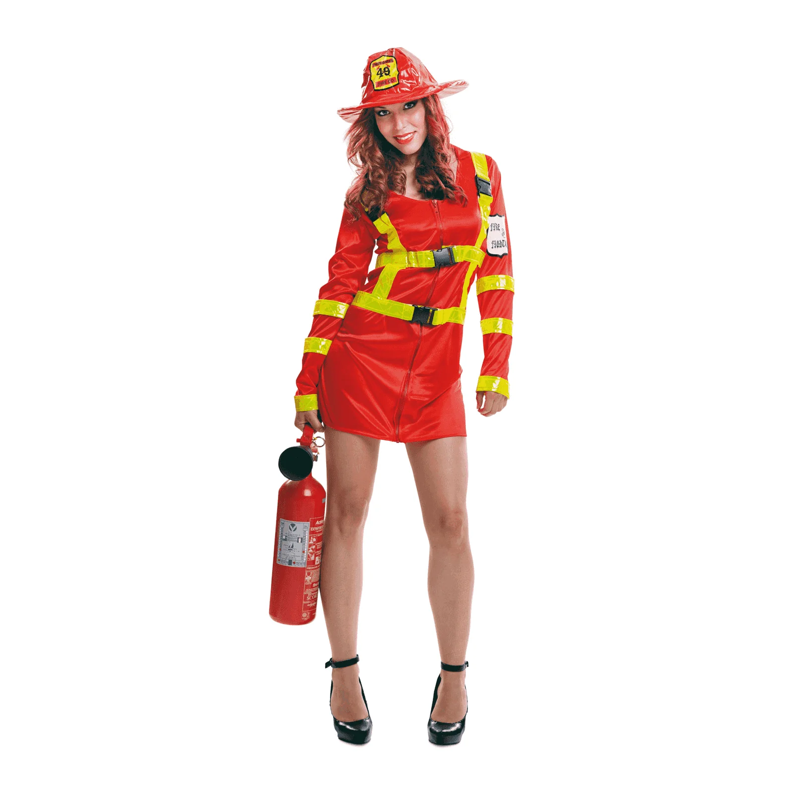 Disfraz de Bombera adulto talla S