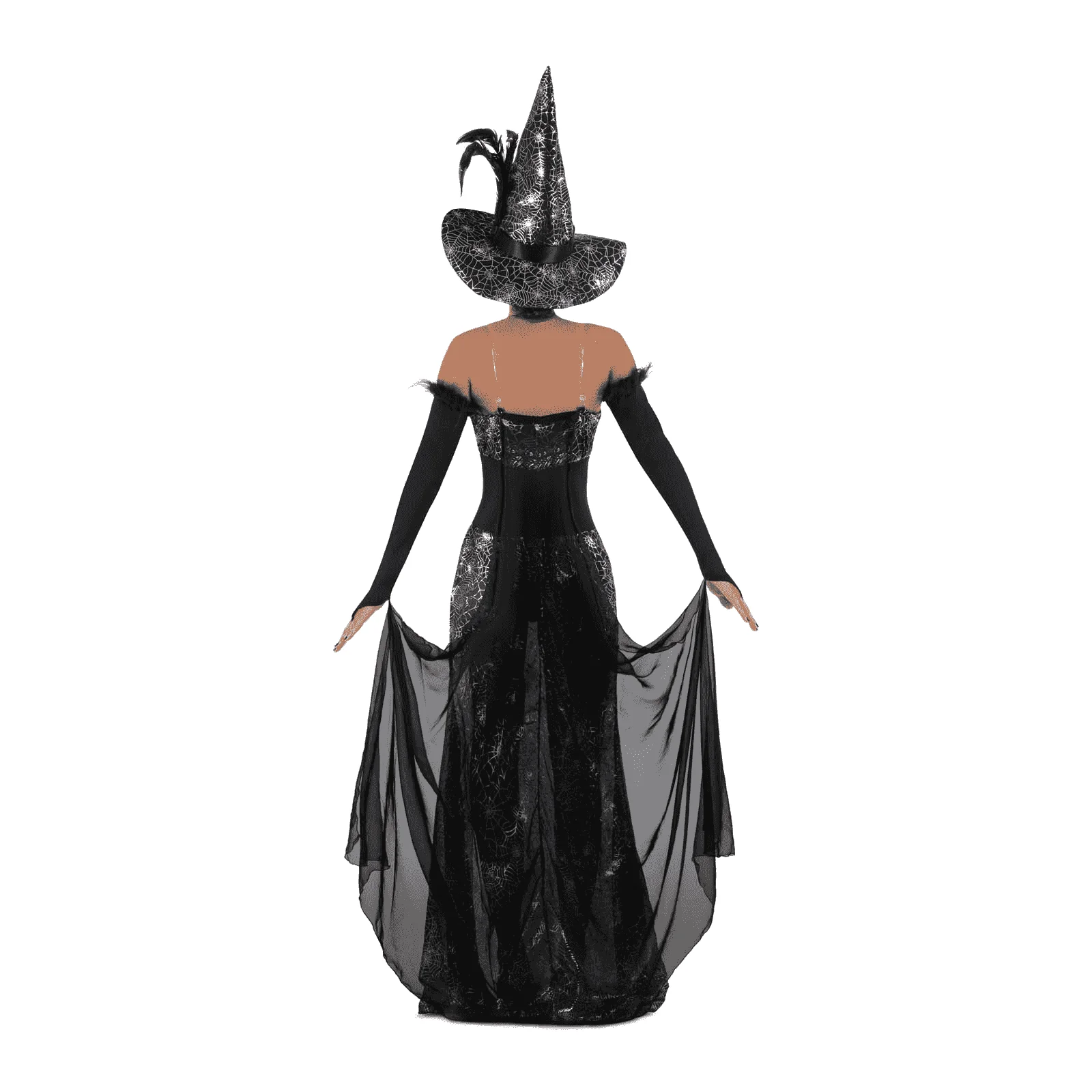 Disfraz de Bruja cuervo adulto talla M - Image 3