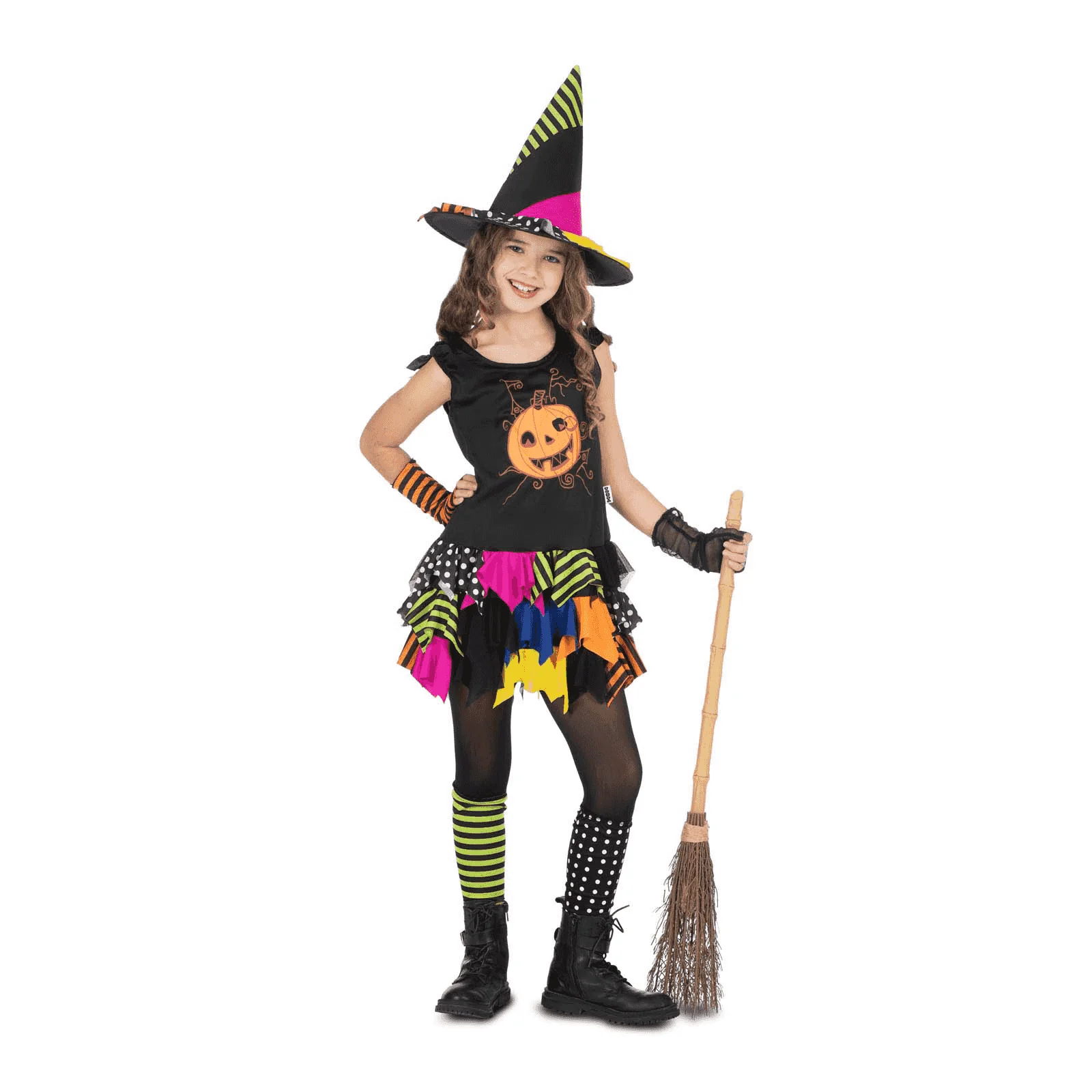 Disfraz de Brujita calabaza 10-12 años infantil