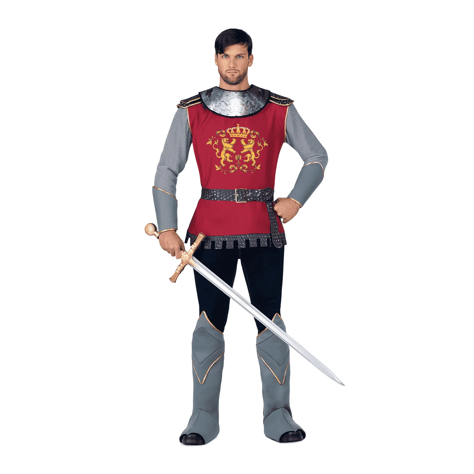 Disfraz de Caballero medieval adulto talla L