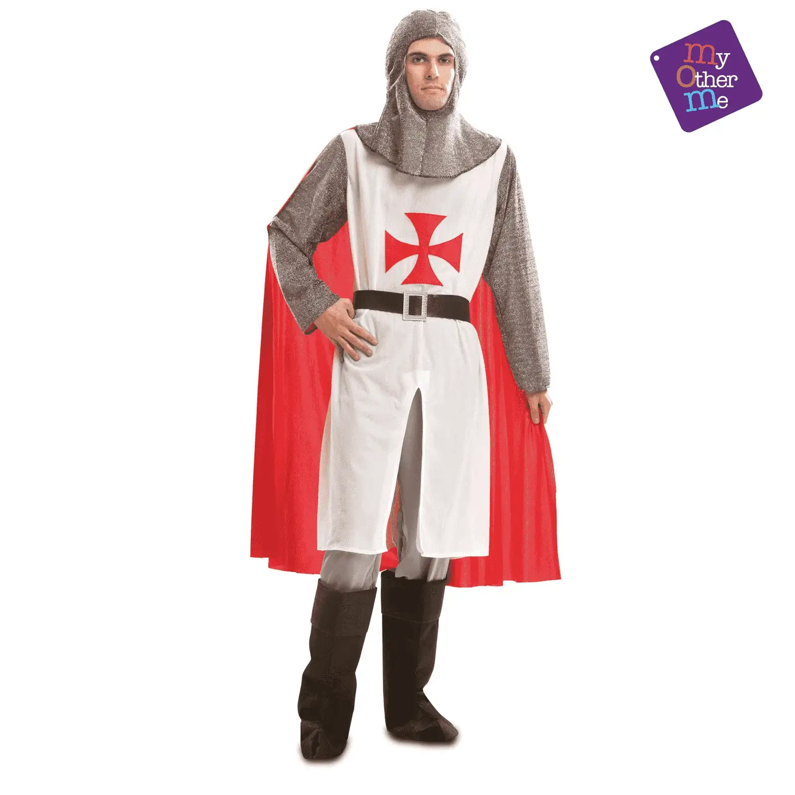 Disfraz de Caballero medieval talla ML – Ideal para carnaval, fiestas y eventos divertidos