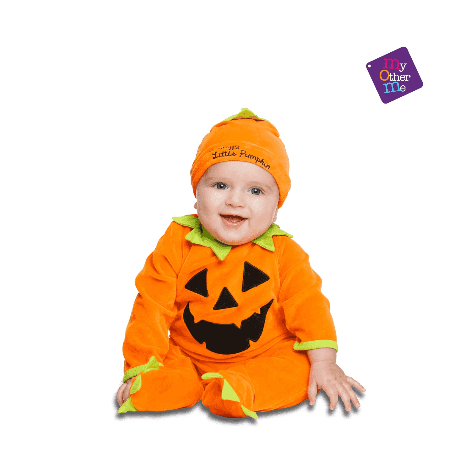 Disfraz de Calabaza bebé cotton 0-6 meses bebé